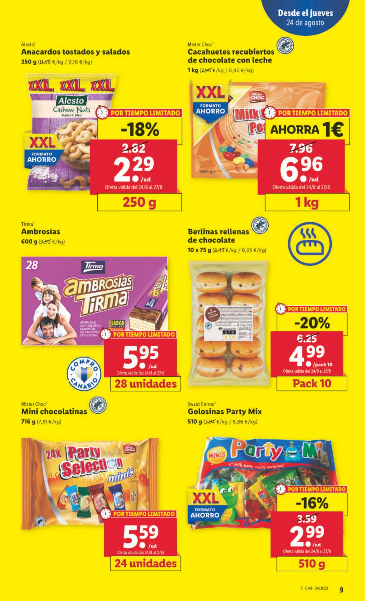 Folleto Lidl 24.08.2023 - 27.08.2023