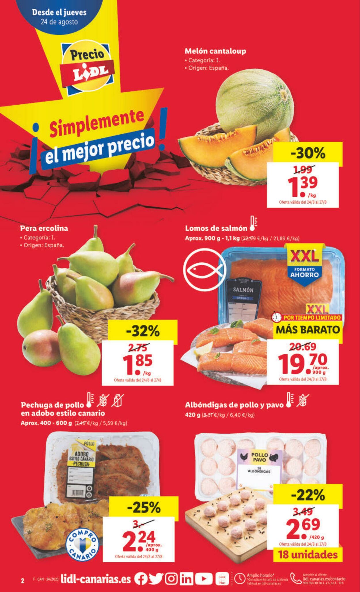 Folleto Lidl 24.08.2023 - 27.08.2023