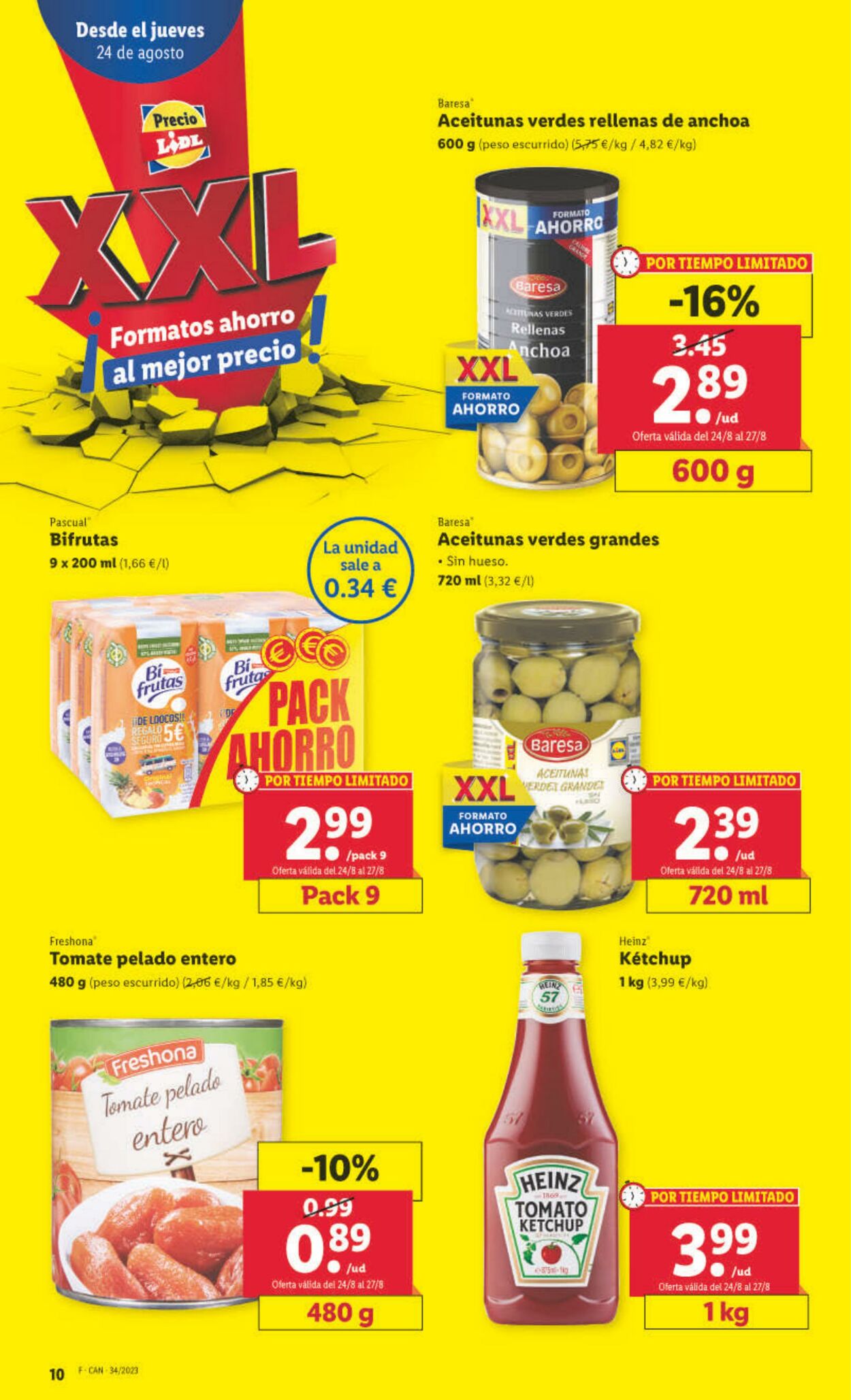 Folleto Lidl 24.08.2023 - 27.08.2023