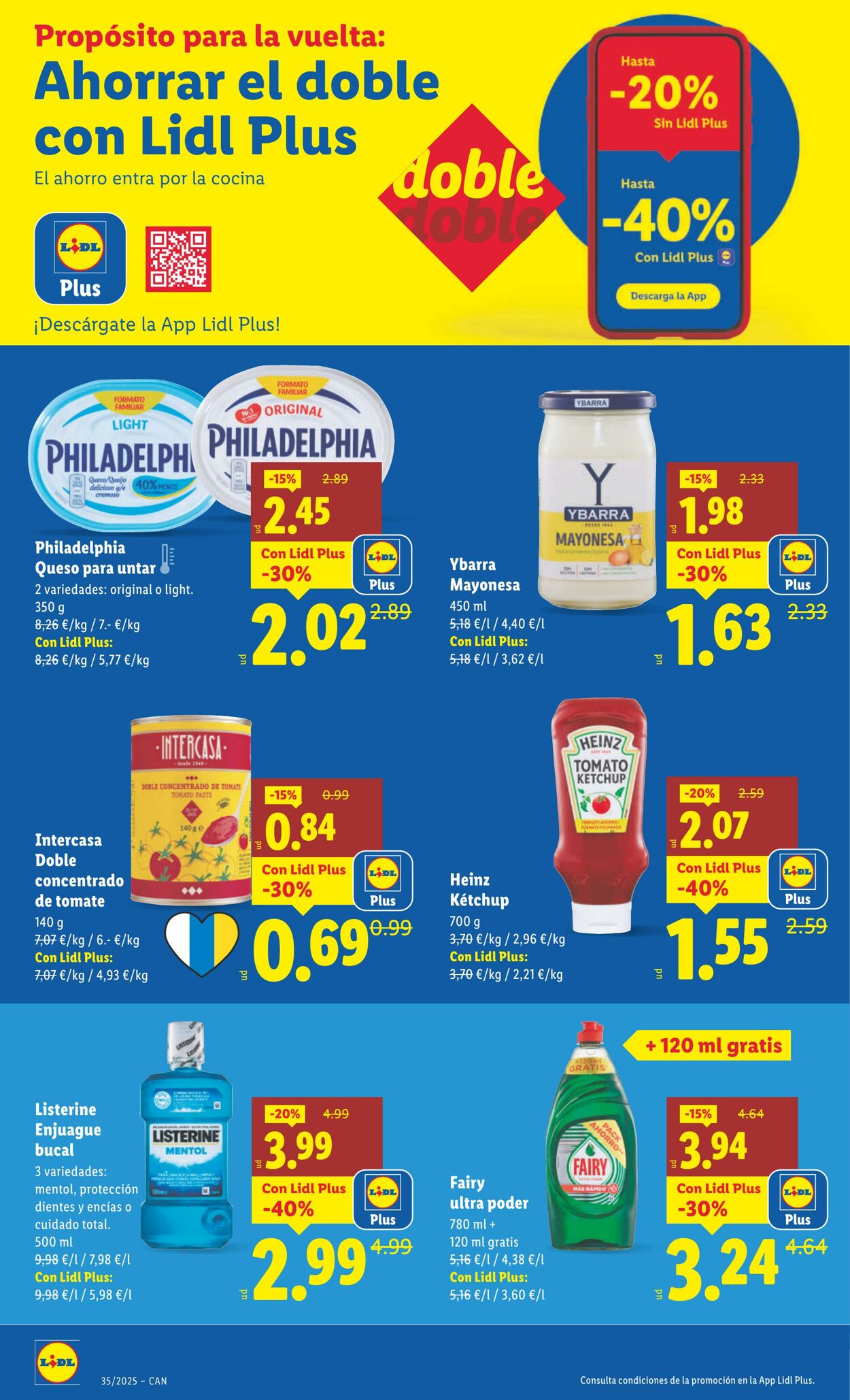 Folleto Lidl 25.08.2025 - 31.08.2025