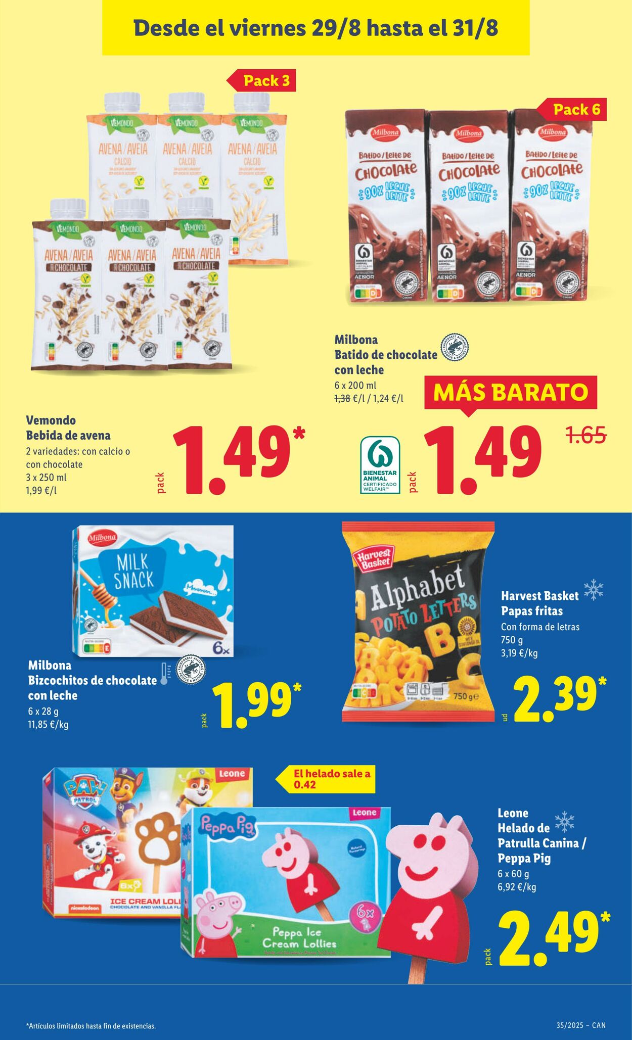 Folleto Lidl 25.08.2025 - 31.08.2025