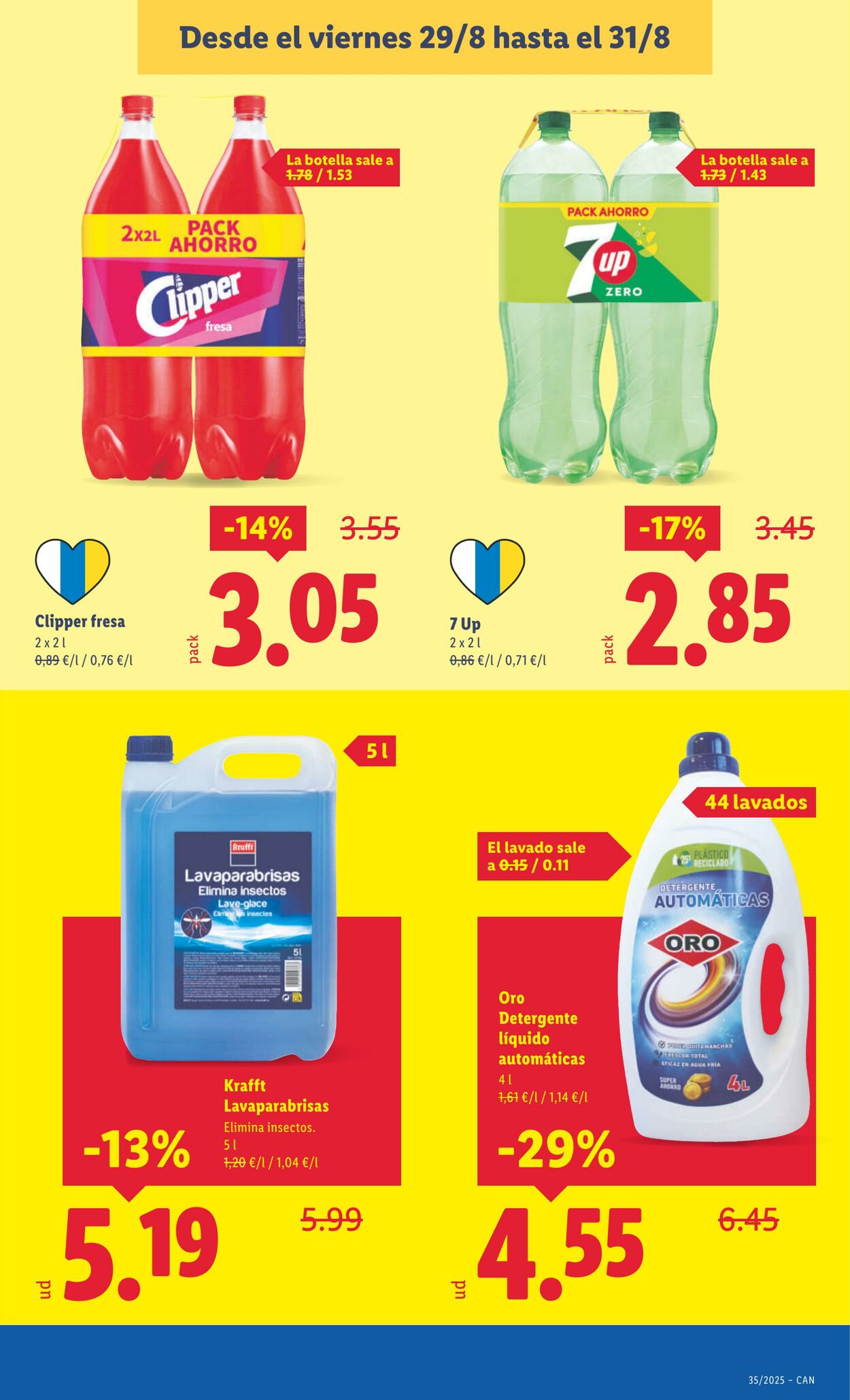 Folleto Lidl 25.08.2025 - 31.08.2025