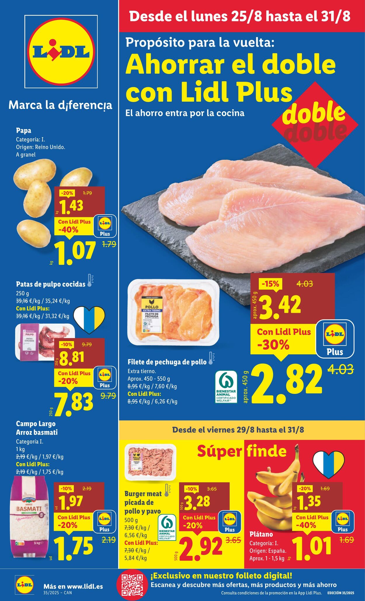 Folleto Lidl 25.08.2025 - 31.08.2025