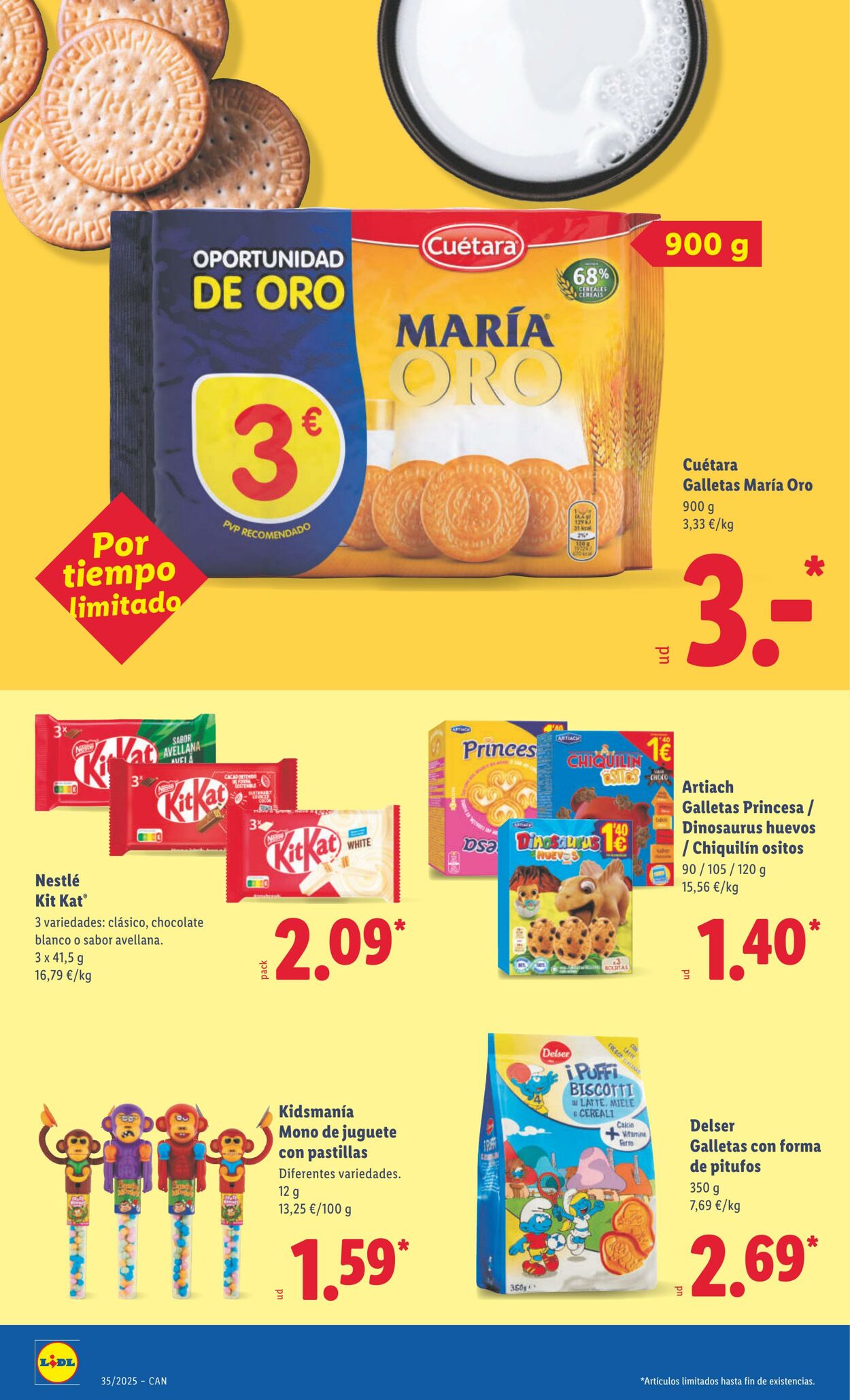 Folleto Lidl 25.08.2025 - 31.08.2025