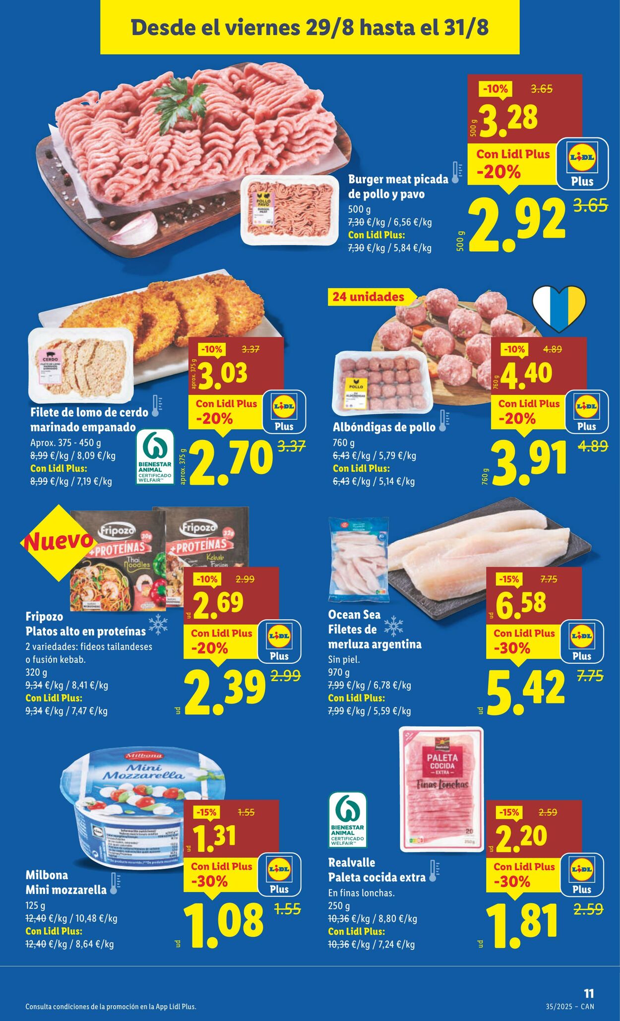 Folleto Lidl 25.08.2025 - 31.08.2025