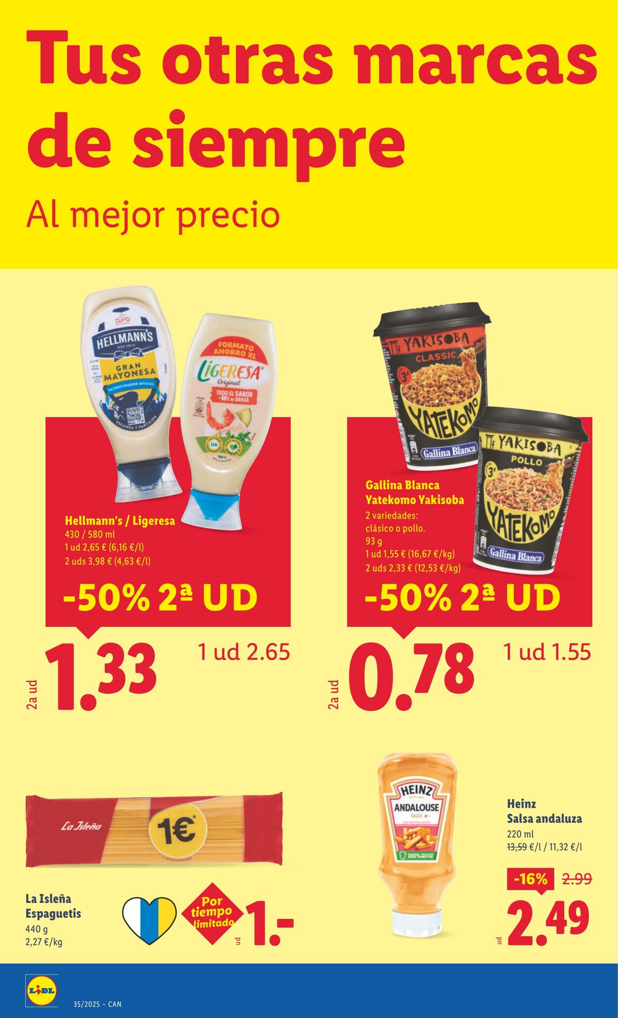 Folleto Lidl 25.08.2025 - 31.08.2025