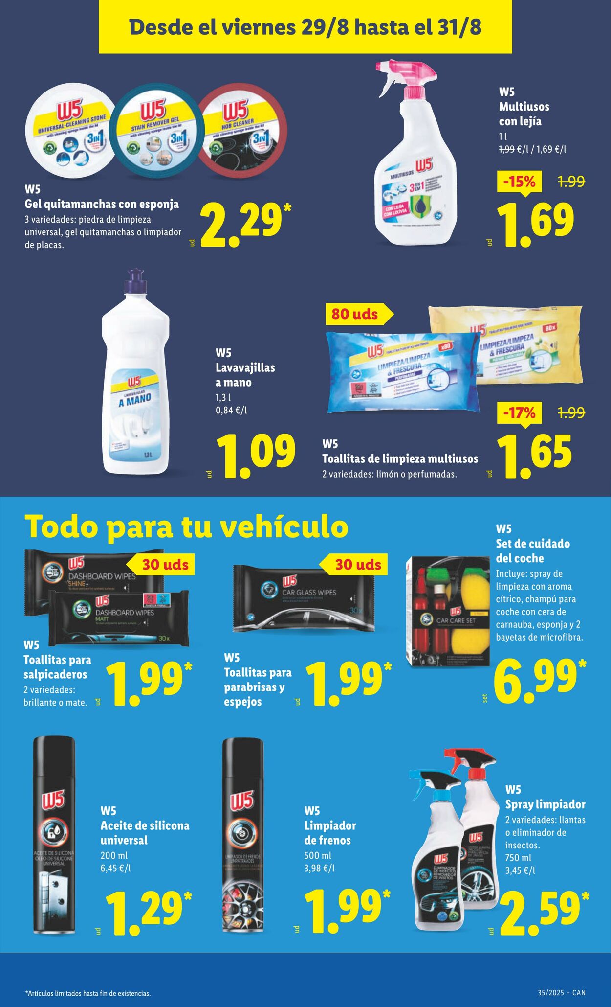 Folleto Lidl 25.08.2025 - 31.08.2025