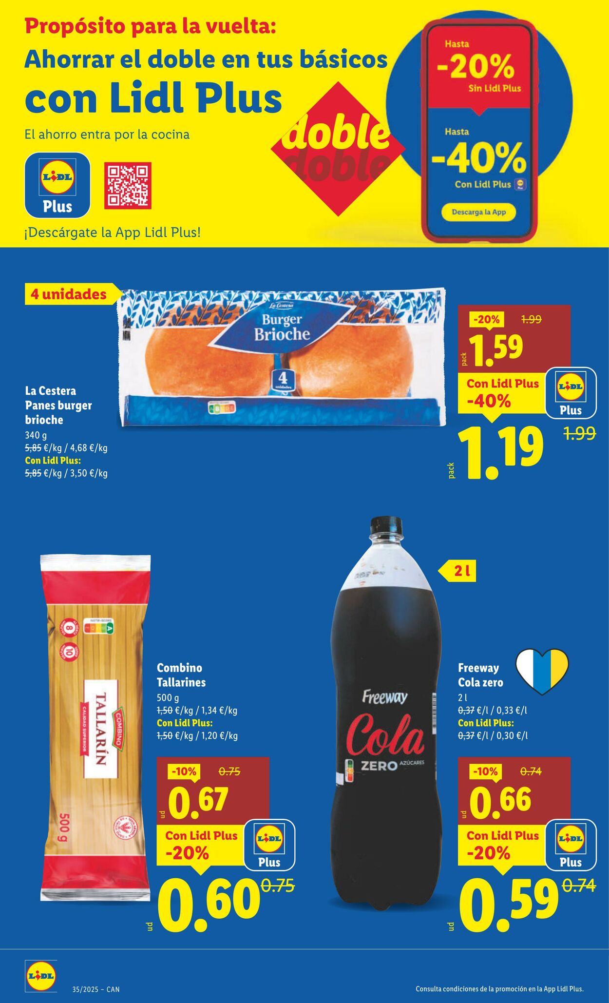 Folleto Lidl 25.08.2025 - 31.08.2025