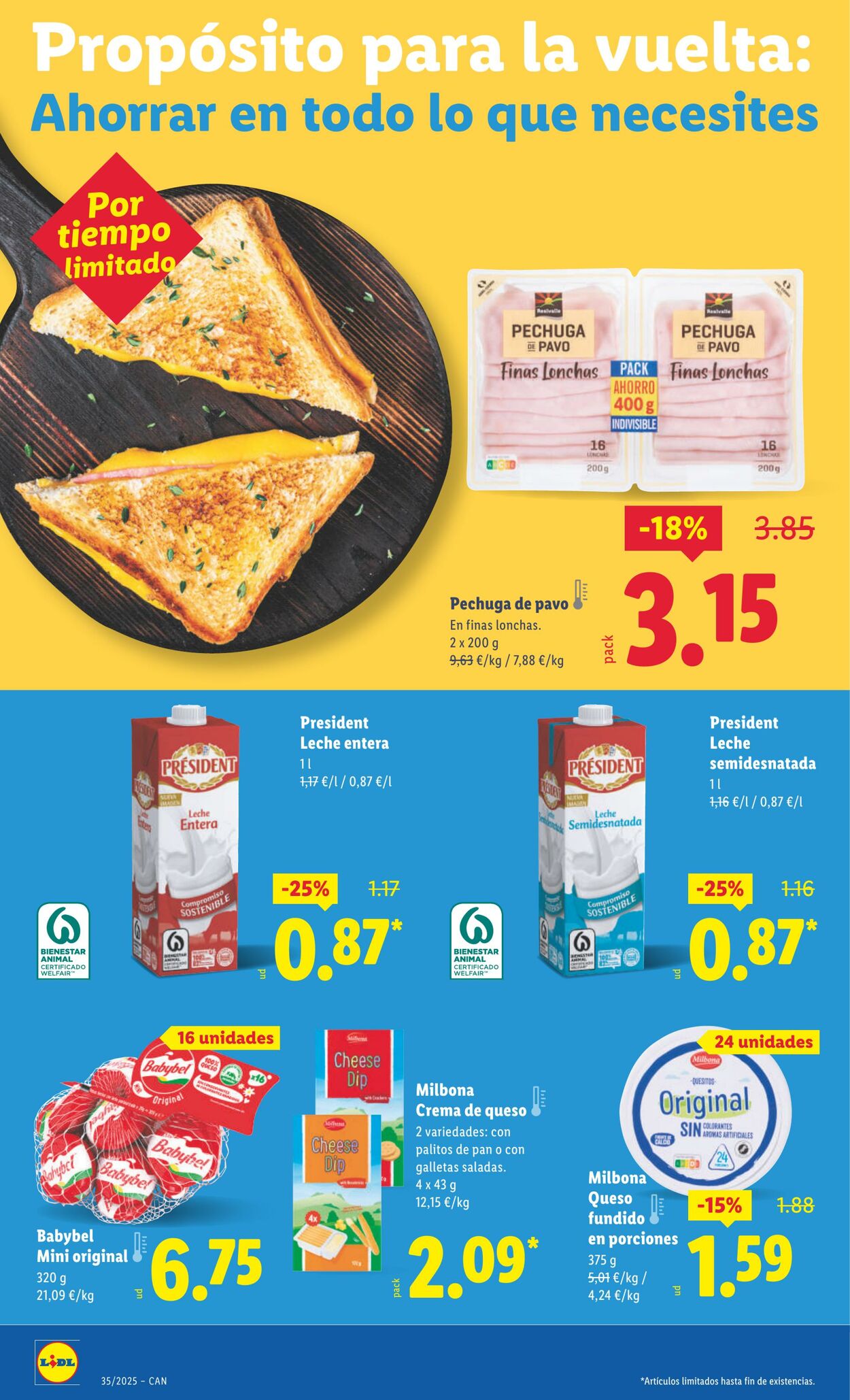 Folleto Lidl 25.08.2025 - 31.08.2025