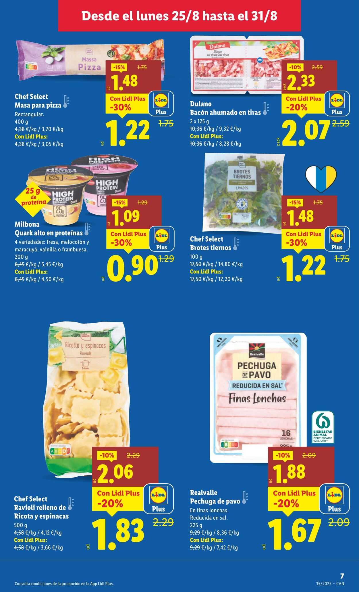 Folleto Lidl 25.08.2025 - 31.08.2025