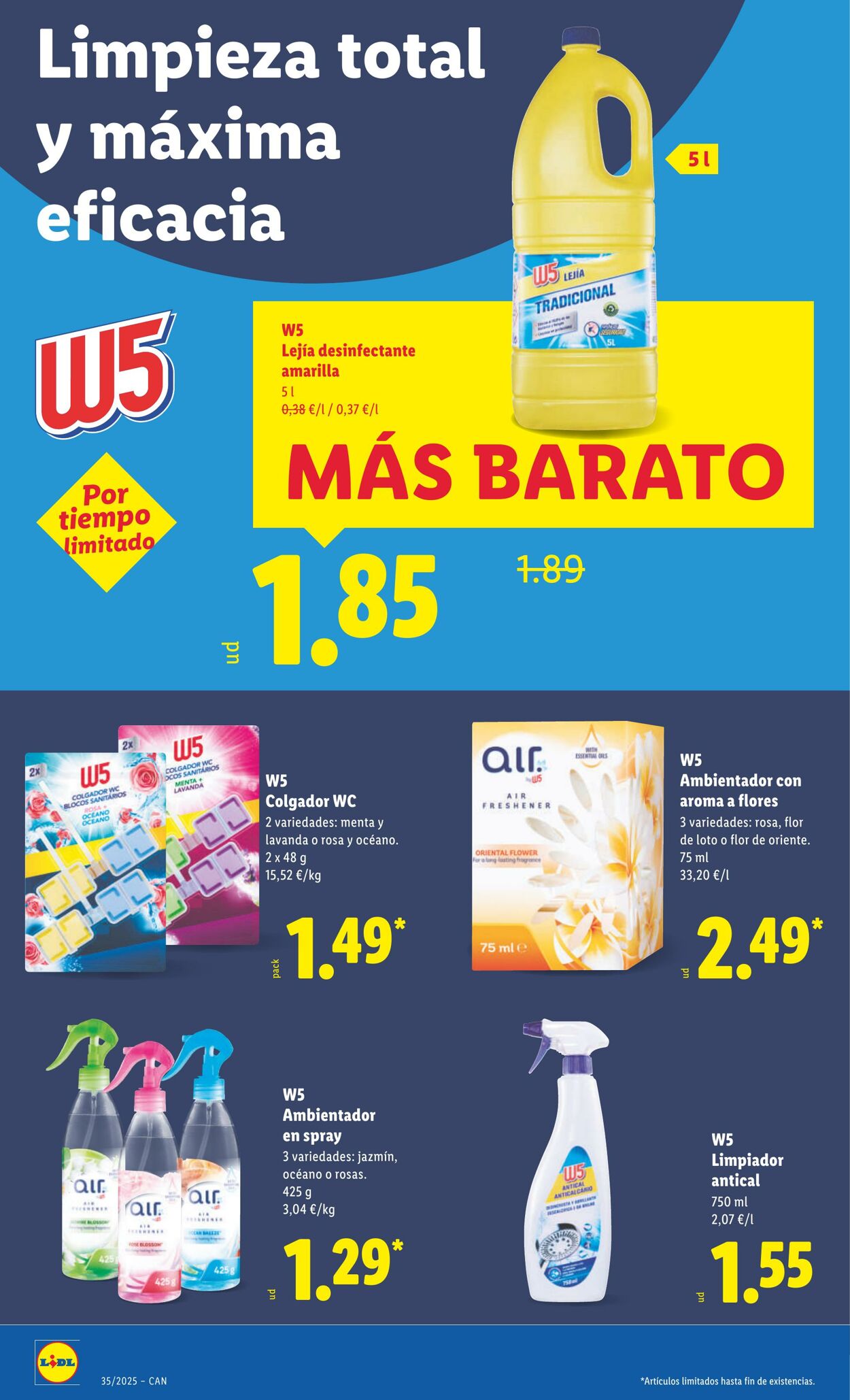 Folleto Lidl 25.08.2025 - 31.08.2025