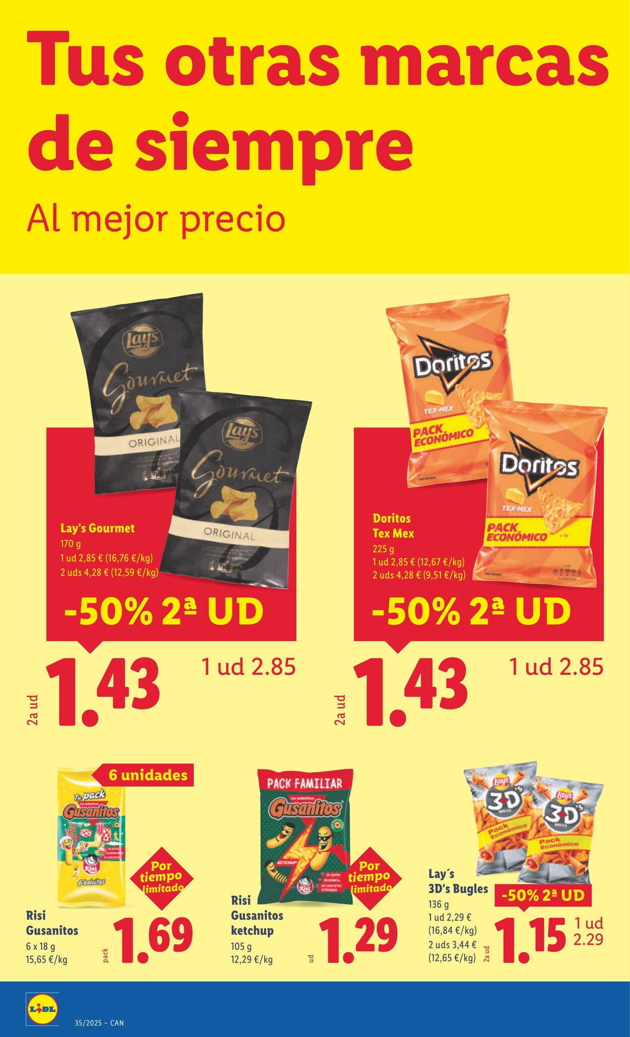 Folleto Lidl 25.08.2025 - 31.08.2025