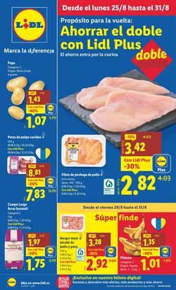 Folleto Lidl 25.08.2025 - 31.08.2025