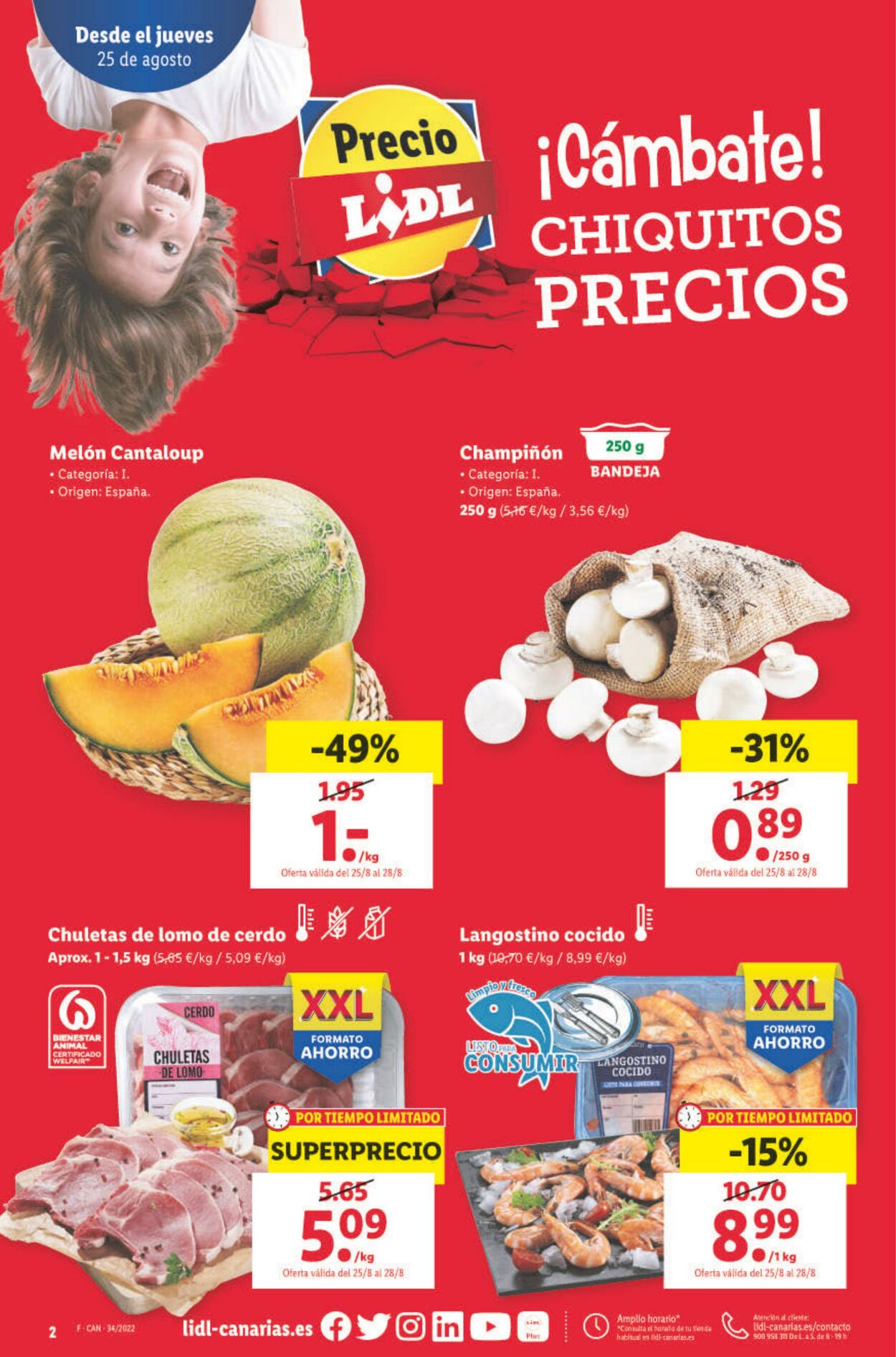 Folleto Lidl 25.08.2022 - 31.08.2022