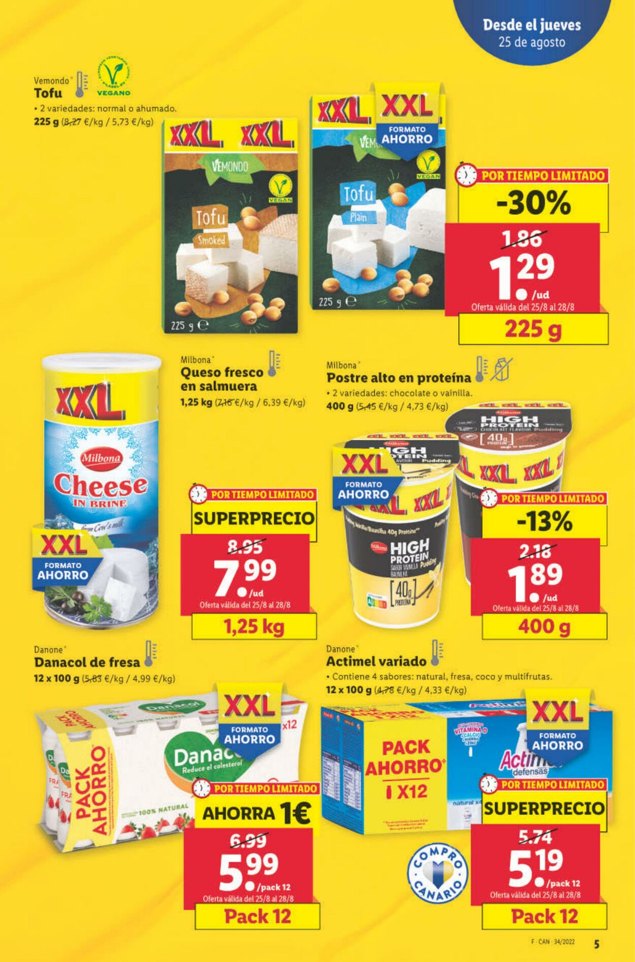 Folleto Lidl 25.08.2022 - 31.08.2022