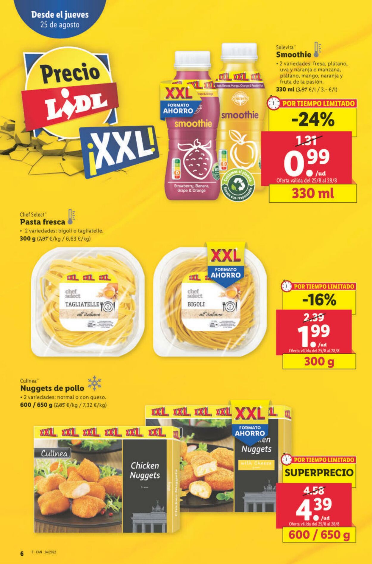 Folleto Lidl 25.08.2022 - 31.08.2022