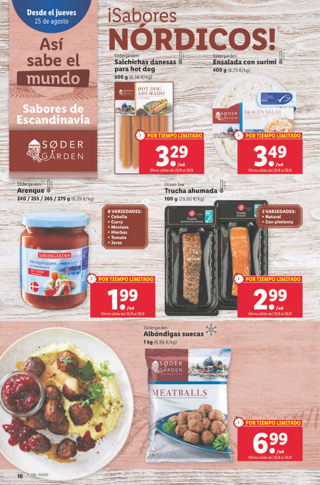 Folleto Lidl 25.08.2022 - 31.08.2022