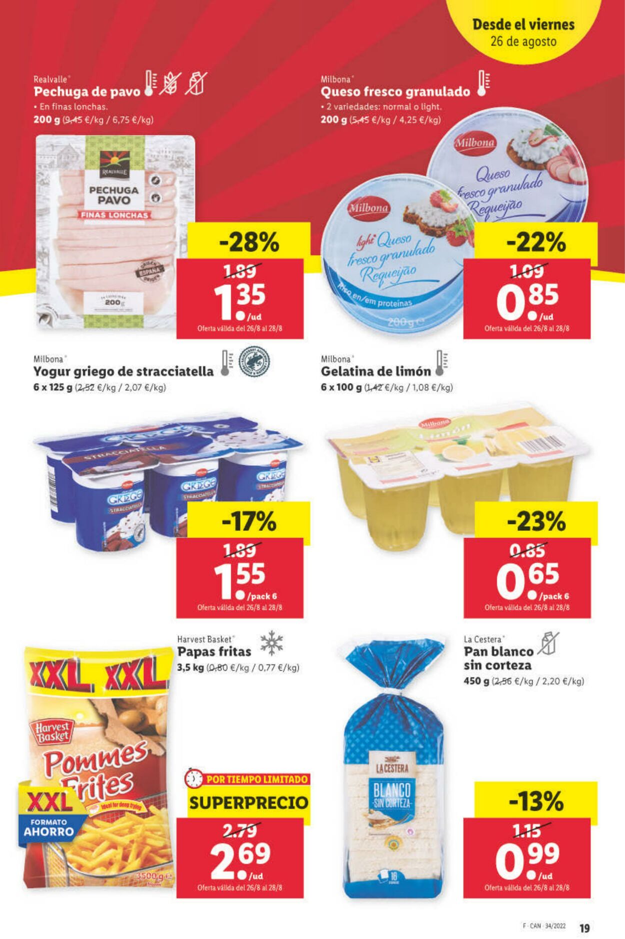 Folleto Lidl 25.08.2022 - 31.08.2022