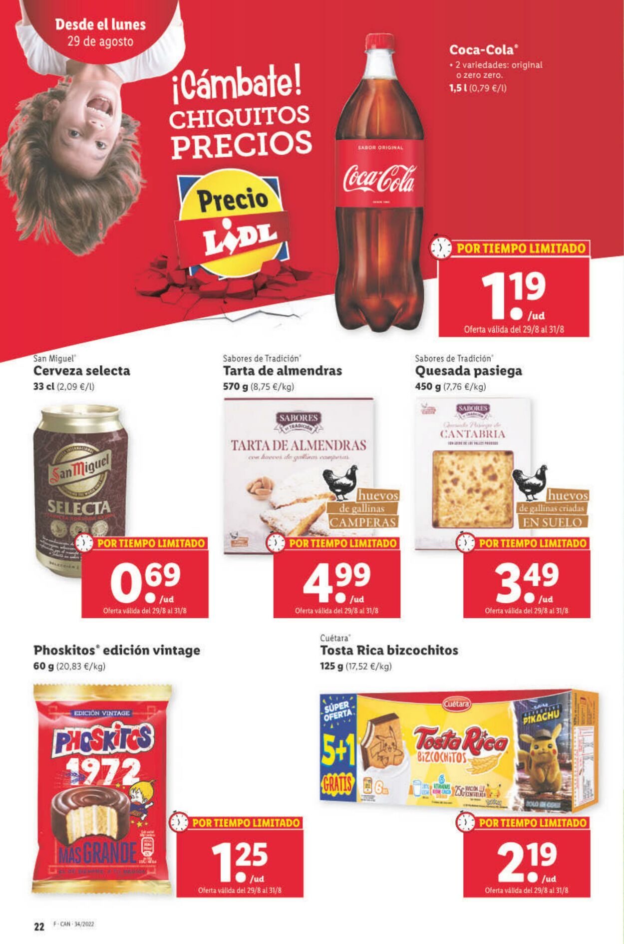 Folleto Lidl 25.08.2022 - 31.08.2022