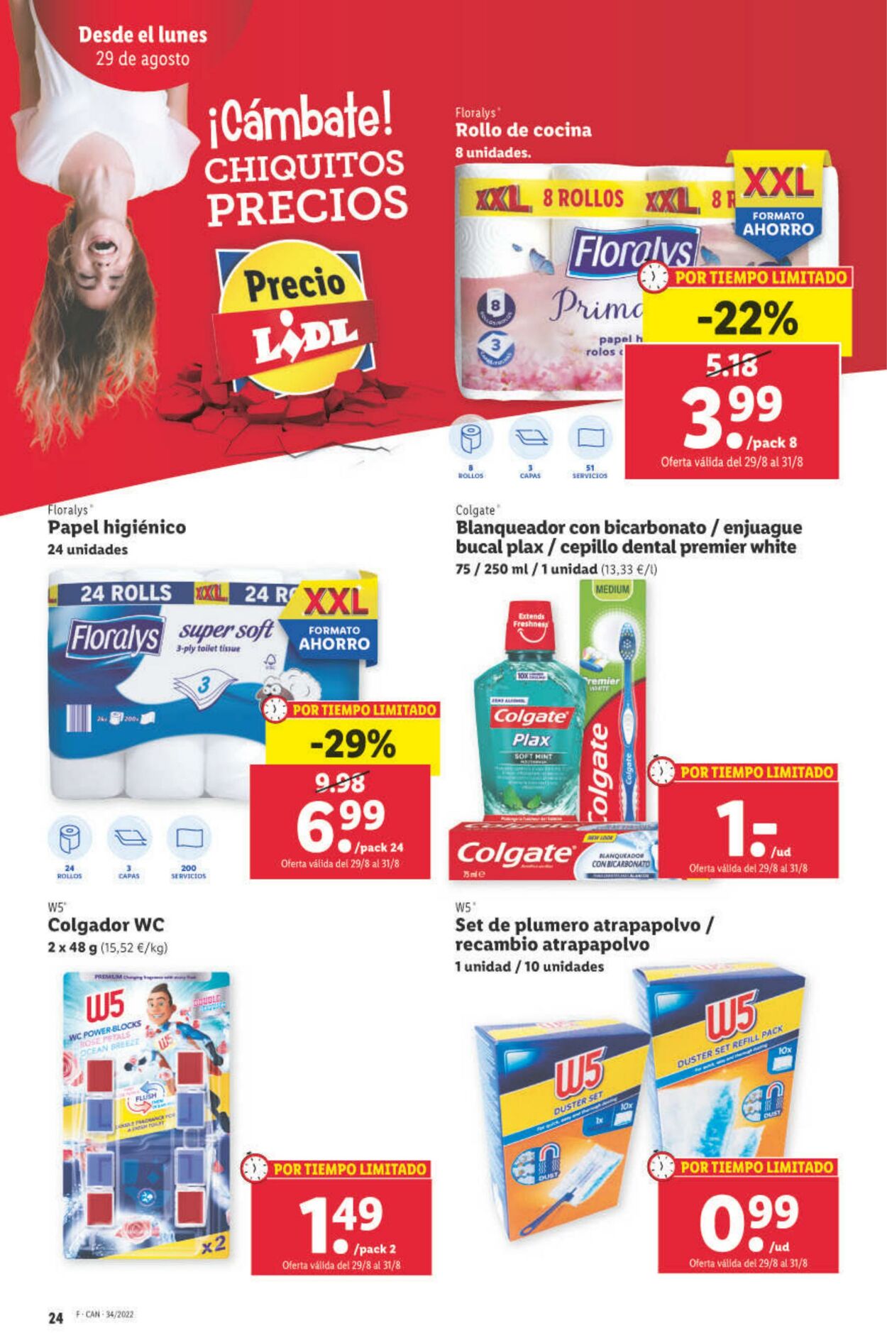 Folleto Lidl 25.08.2022 - 31.08.2022