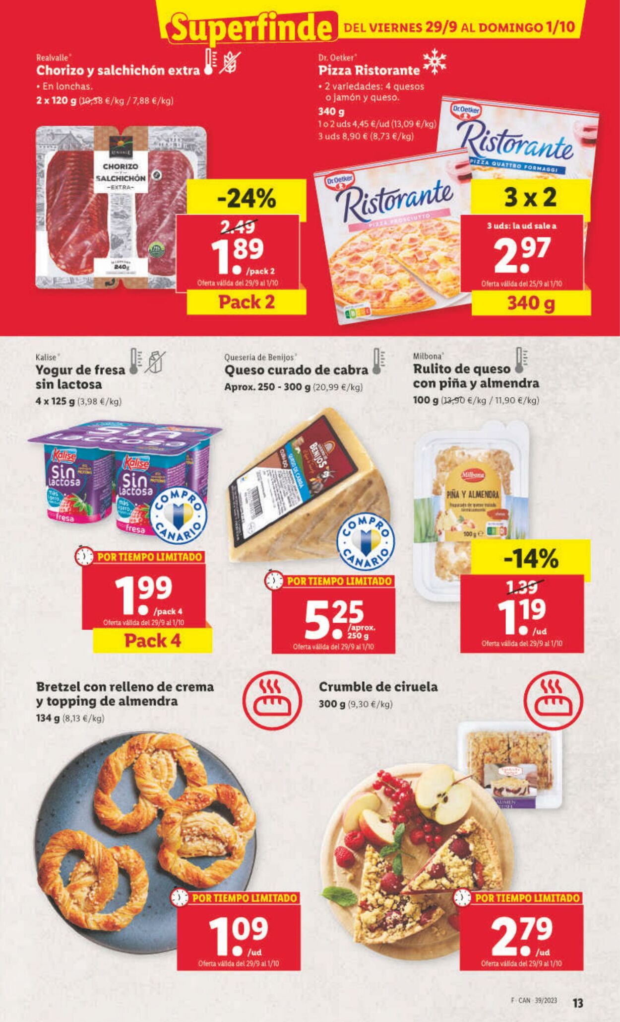 Folleto Lidl 25.09.2023 - 01.10.2023