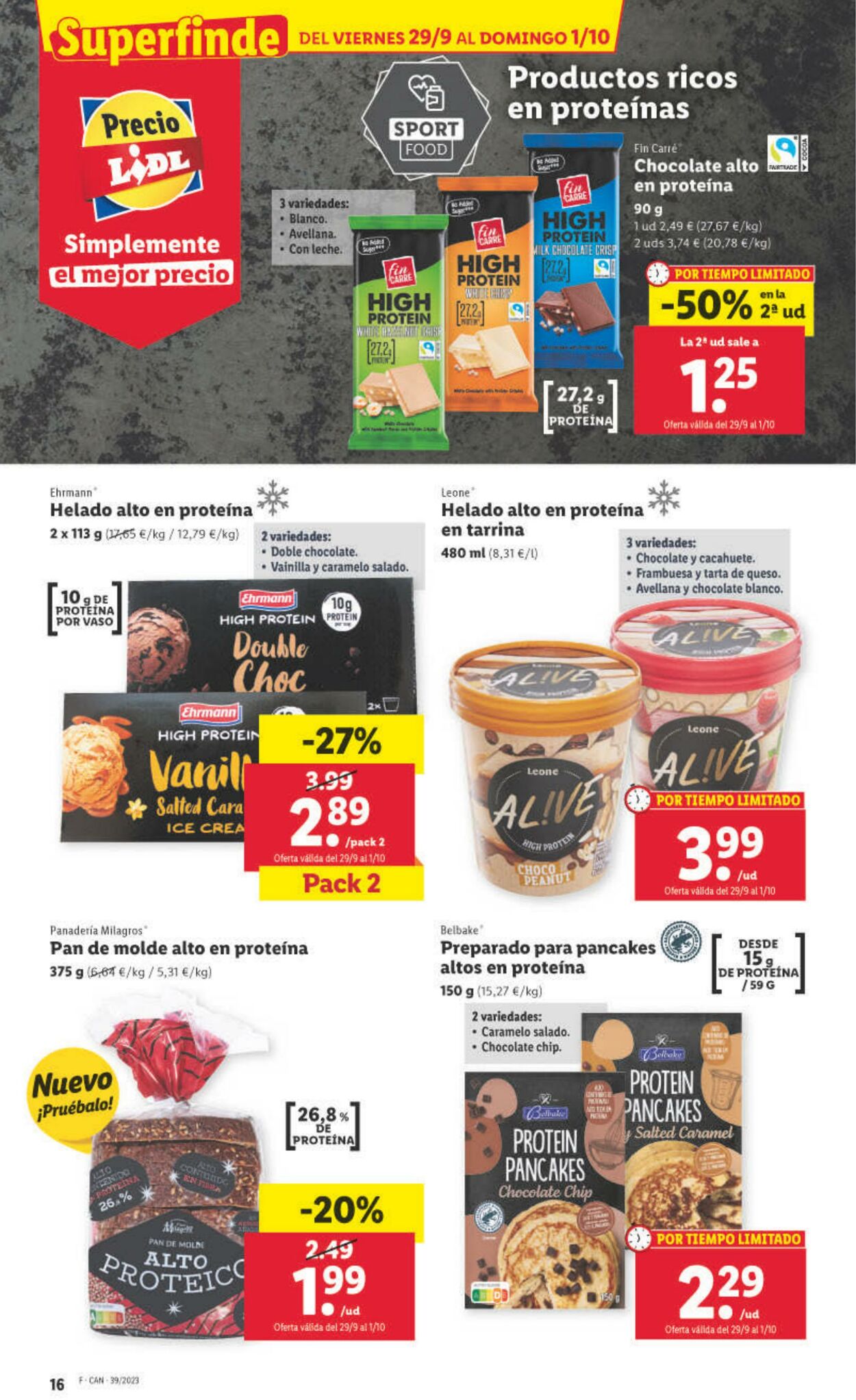 Folleto Lidl 25.09.2023 - 01.10.2023