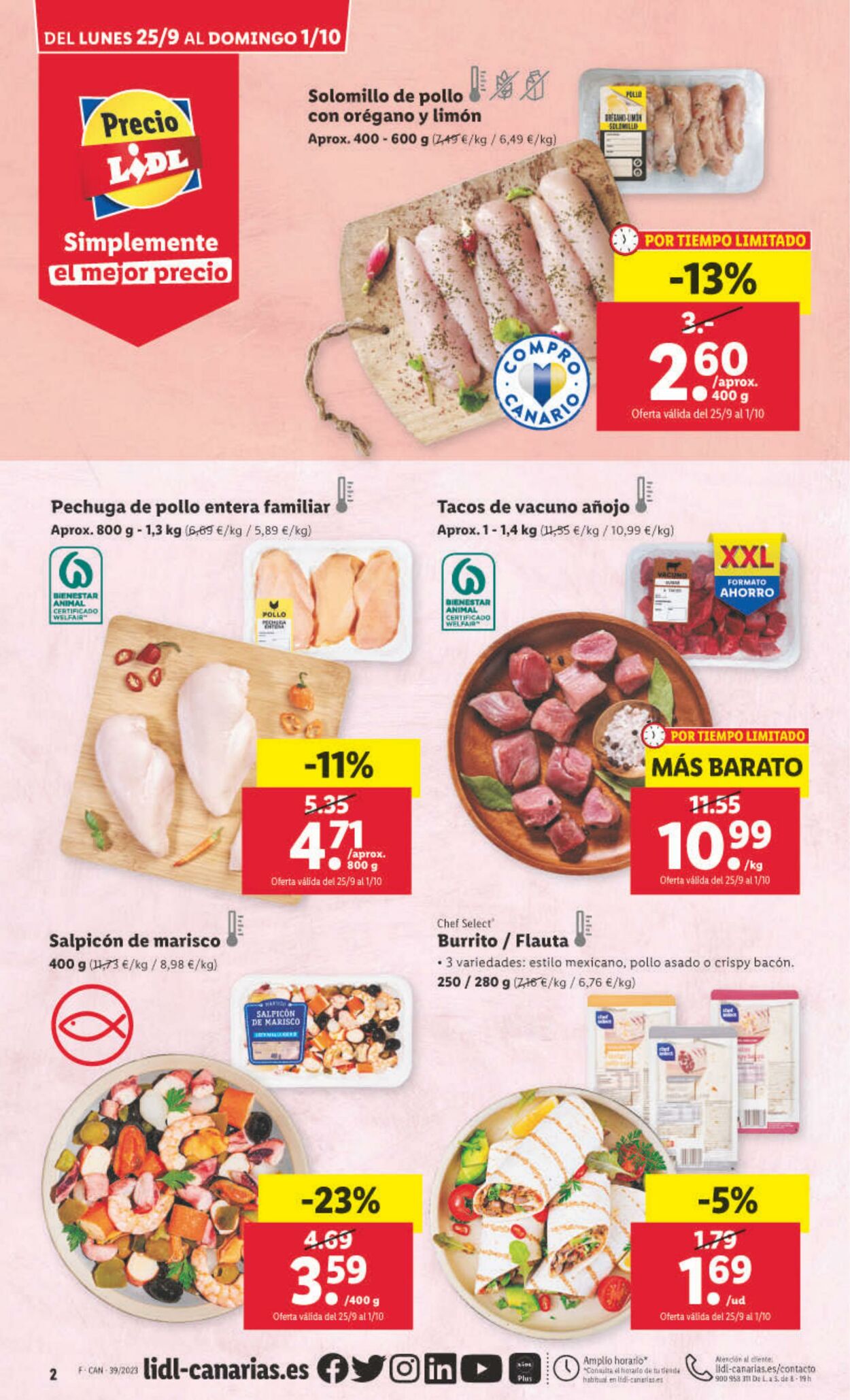 Folleto Lidl 25.09.2023 - 01.10.2023