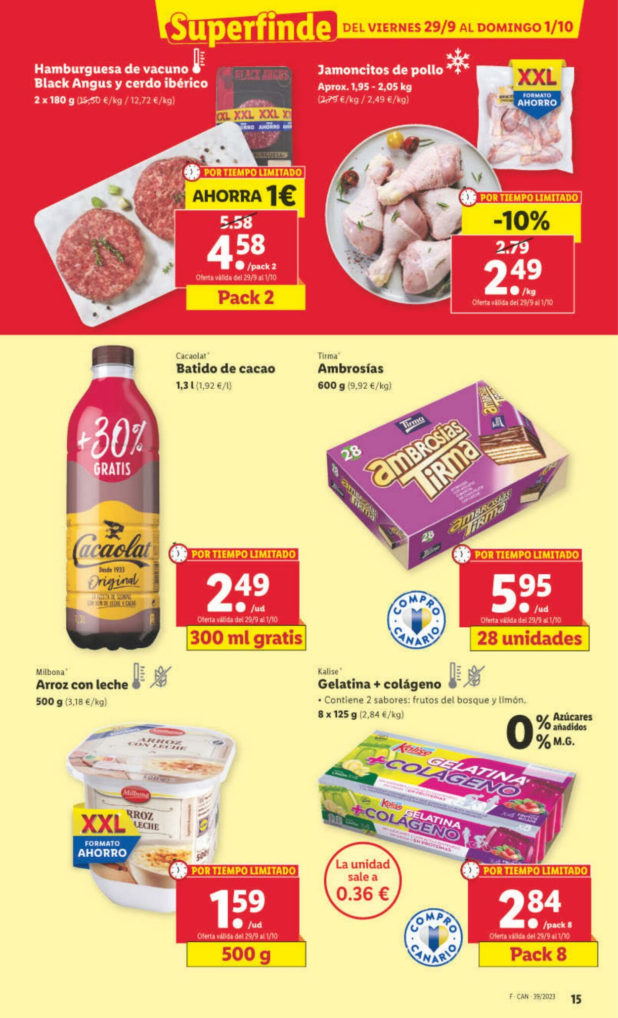 Folleto Lidl 25.09.2023 - 01.10.2023