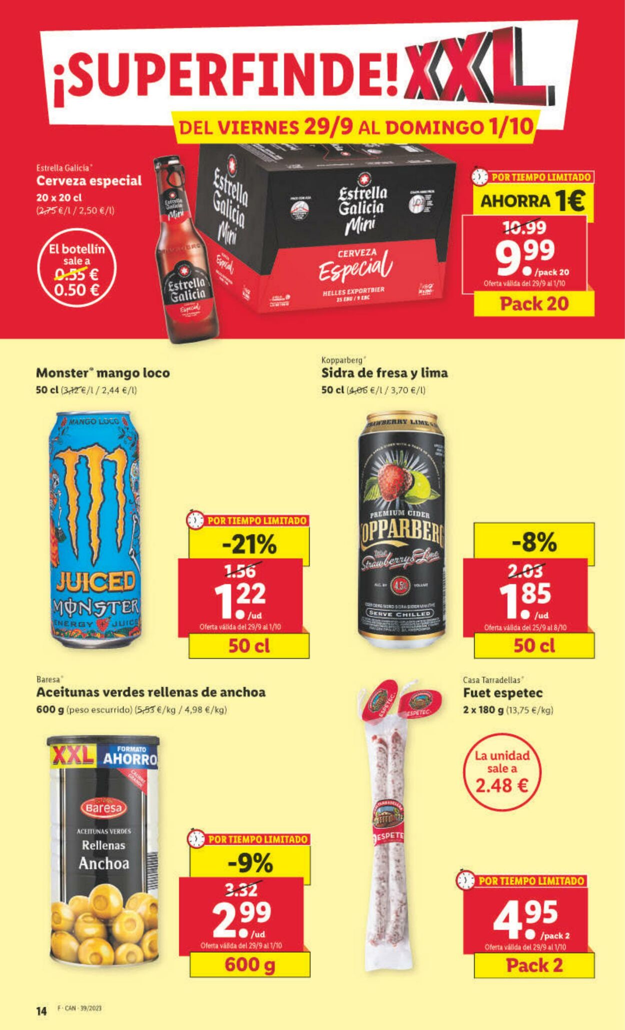 Folleto Lidl 25.09.2023 - 01.10.2023