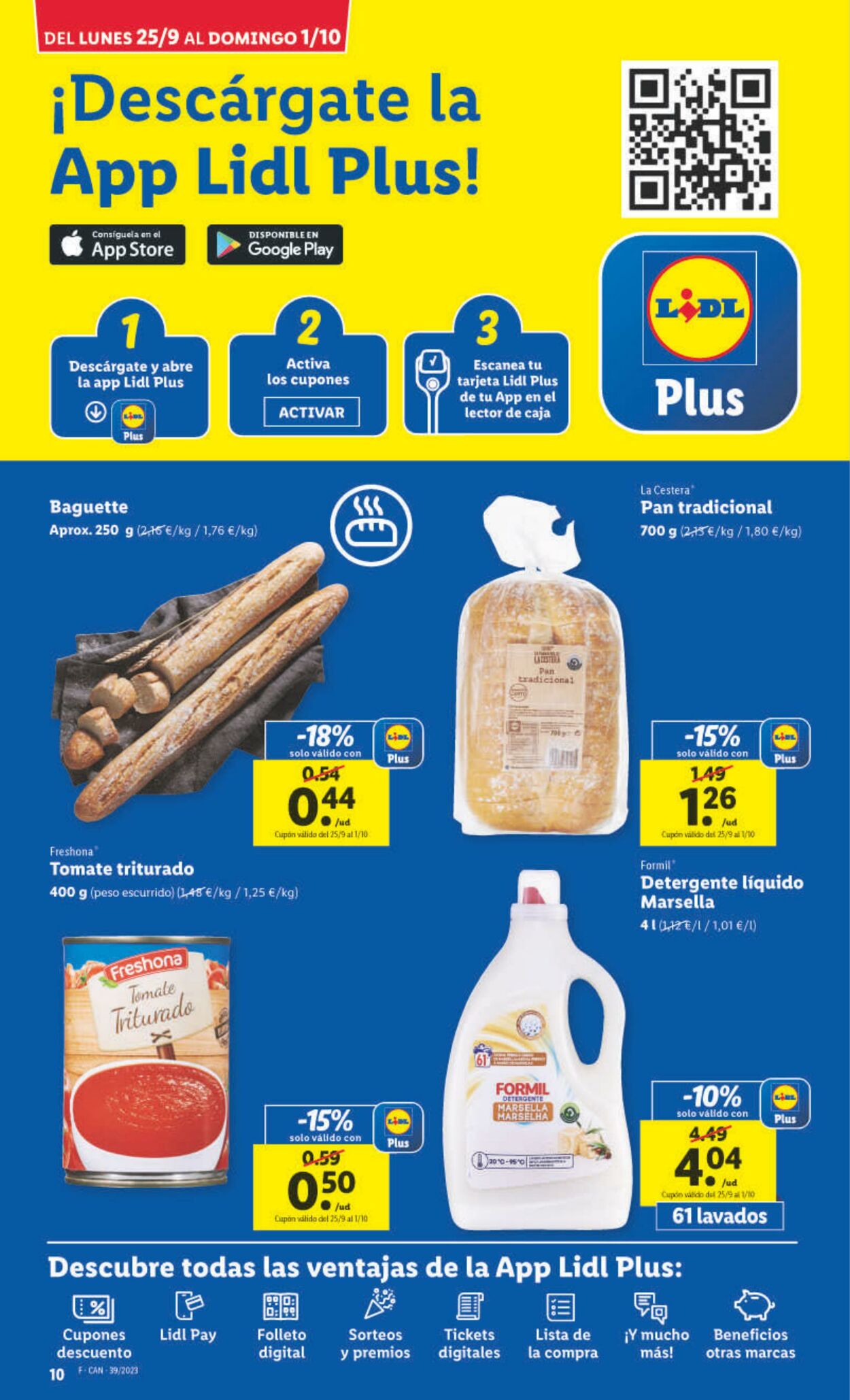 Folleto Lidl 25.09.2023 - 01.10.2023