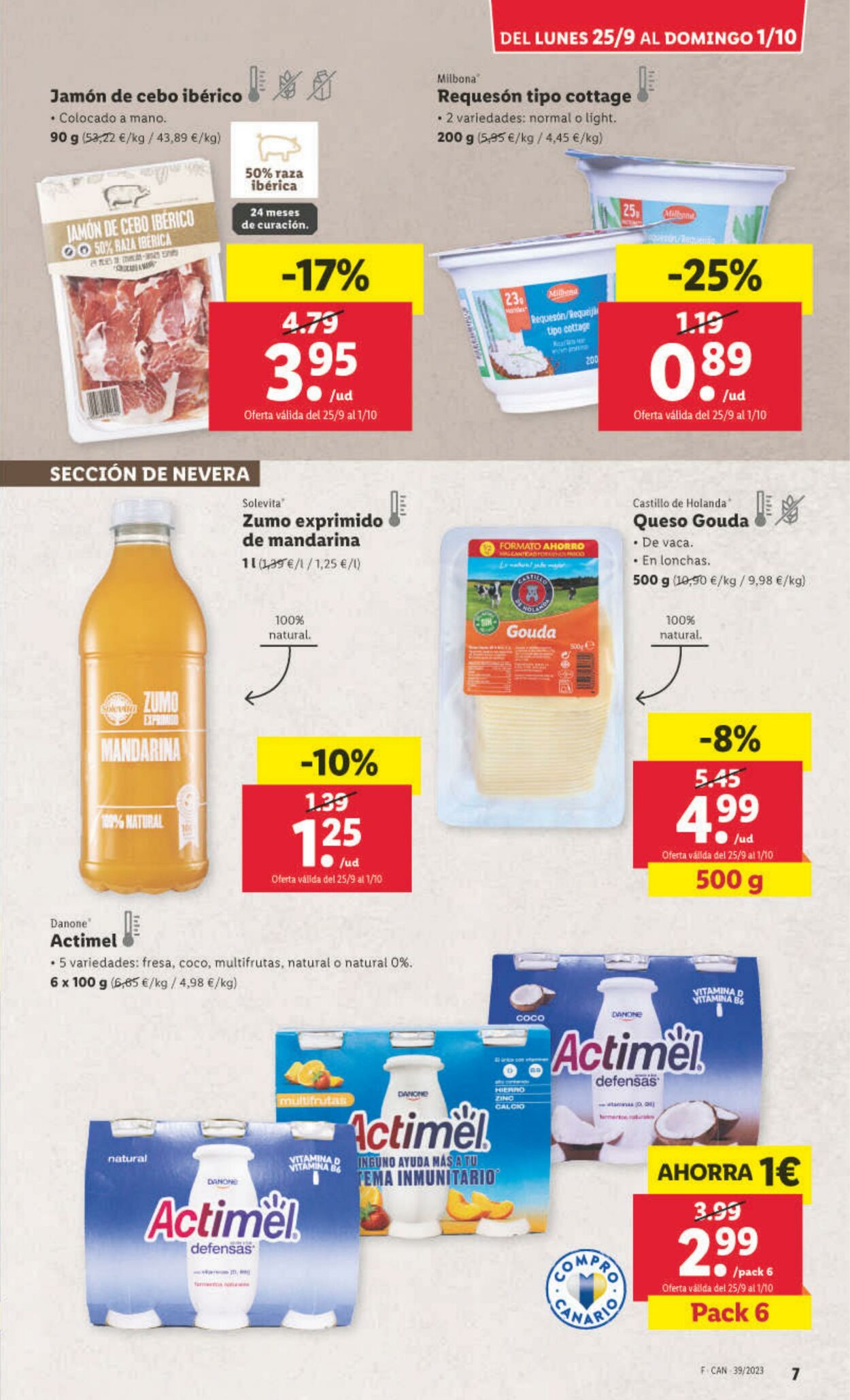 Folleto Lidl 25.09.2023 - 01.10.2023