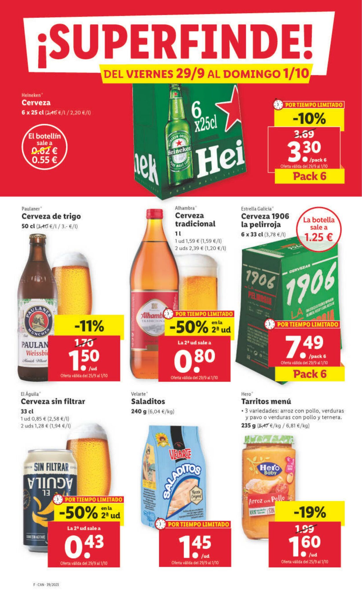 Folleto Lidl 25.09.2023 - 01.10.2023