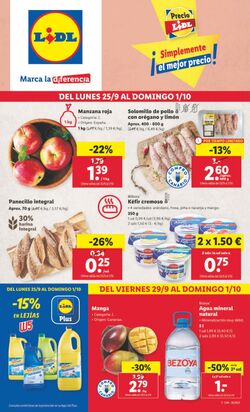 Folleto Lidl 25.09.2023 - 01.10.2023