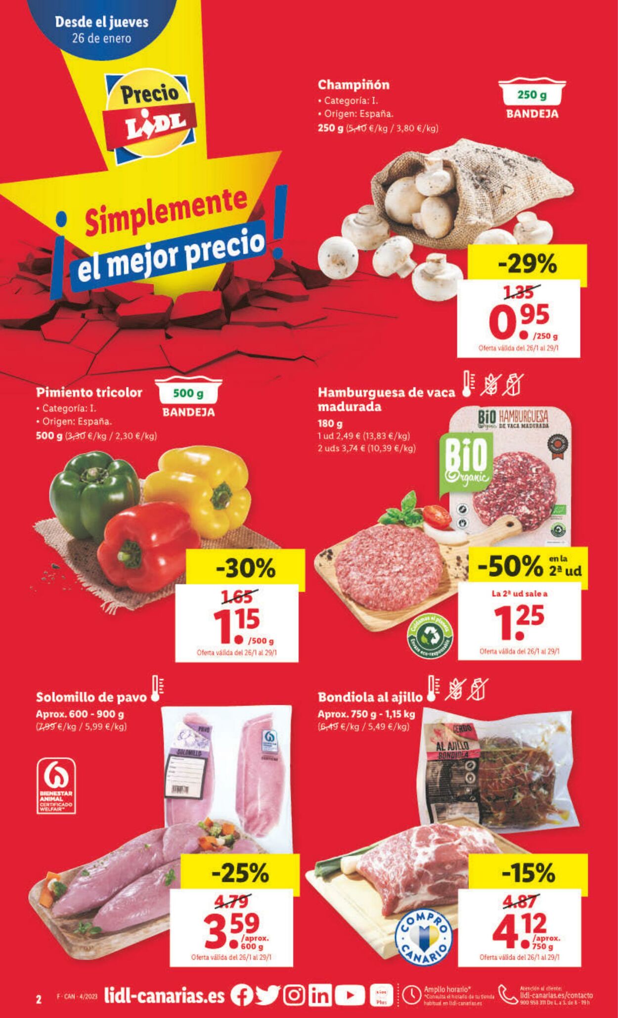 Folleto Lidl 26.01.2023 - 01.02.2023