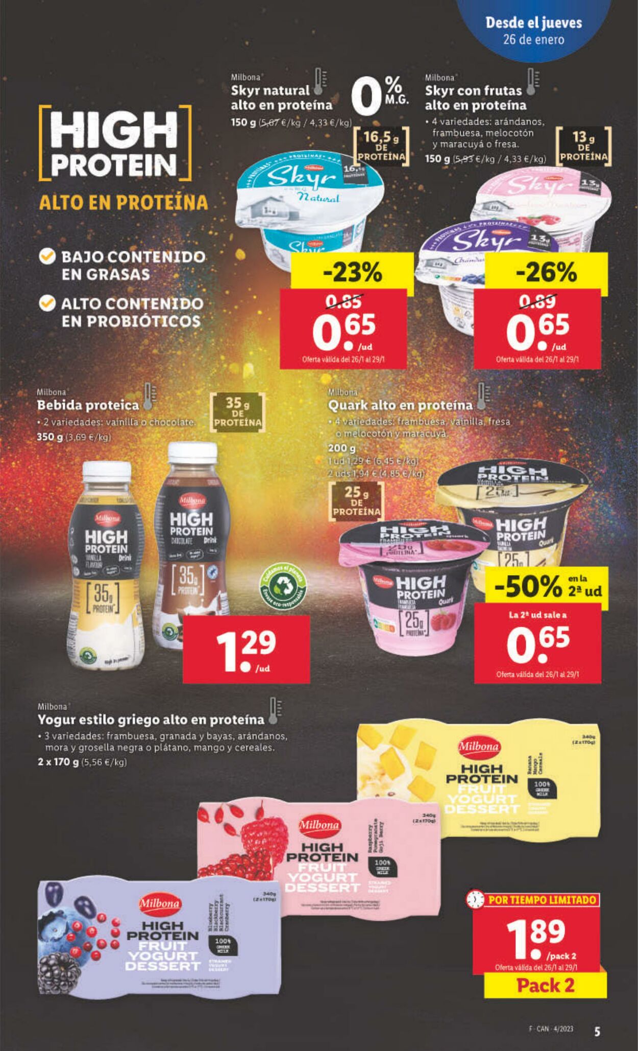 Folleto Lidl 26.01.2023 - 01.02.2023