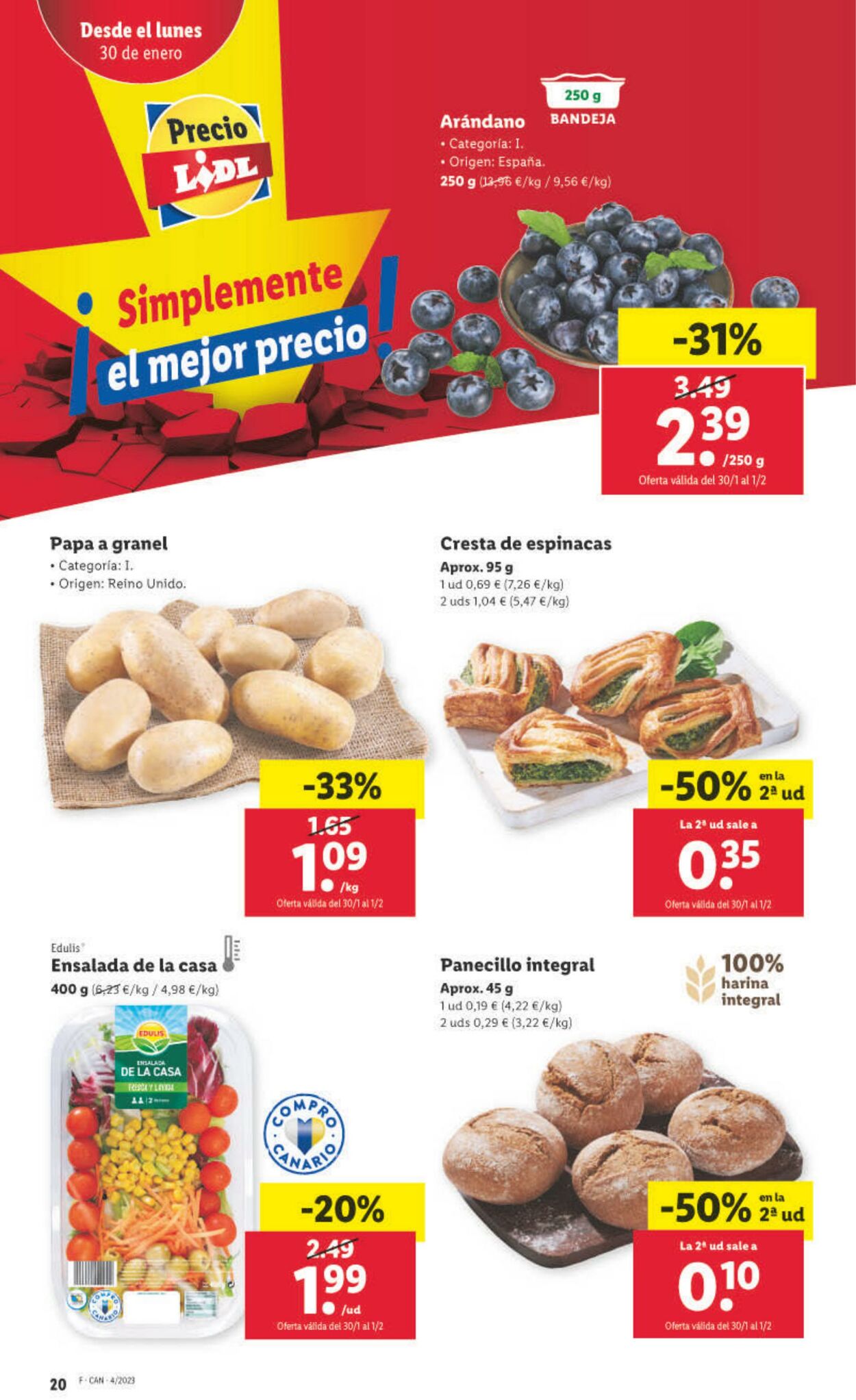 Folleto Lidl 26.01.2023 - 01.02.2023