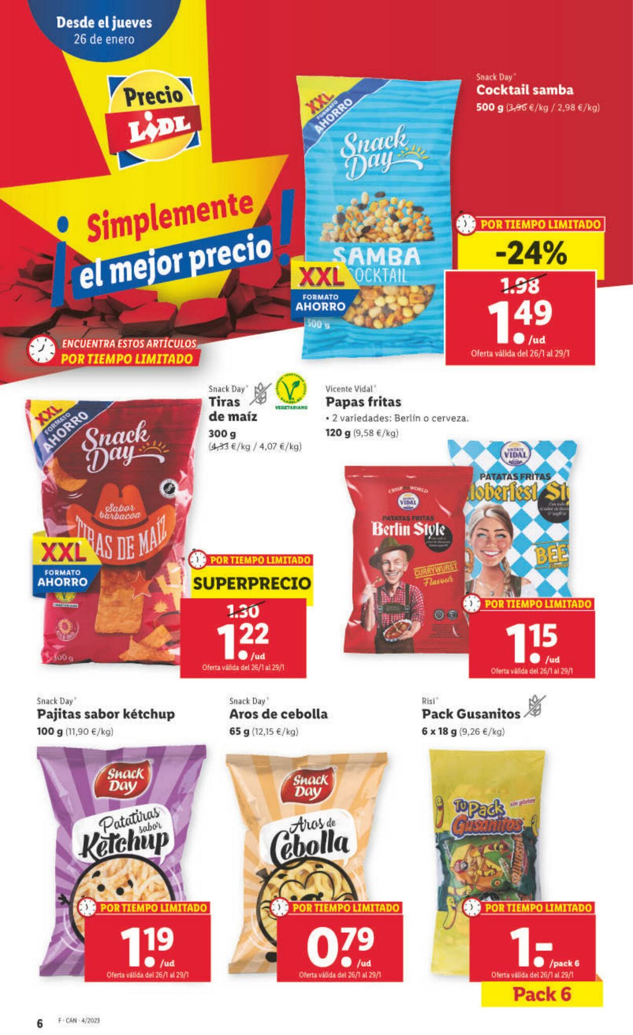 Folleto Lidl 26.01.2023 - 01.02.2023