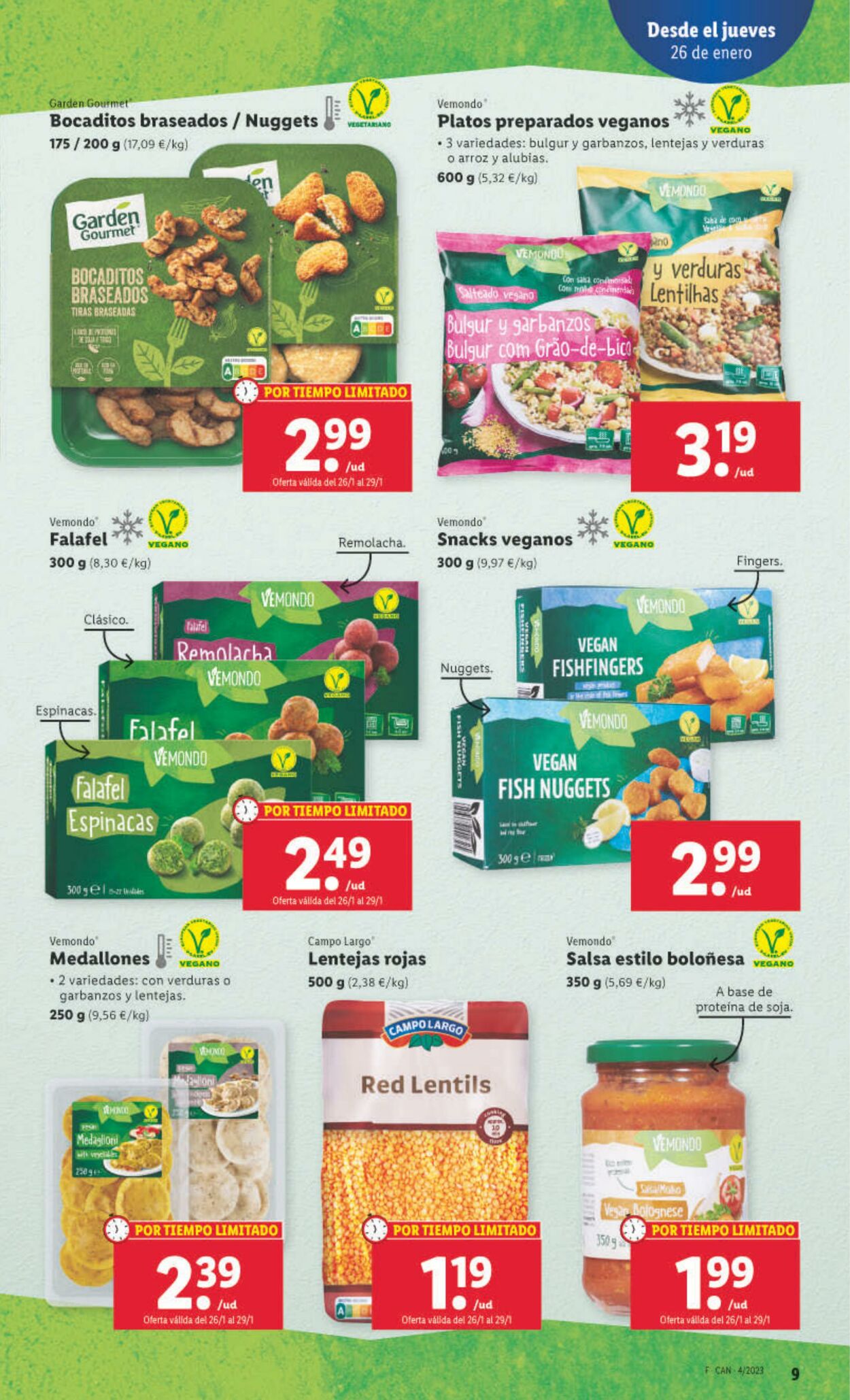 Folleto Lidl 26.01.2023 - 01.02.2023