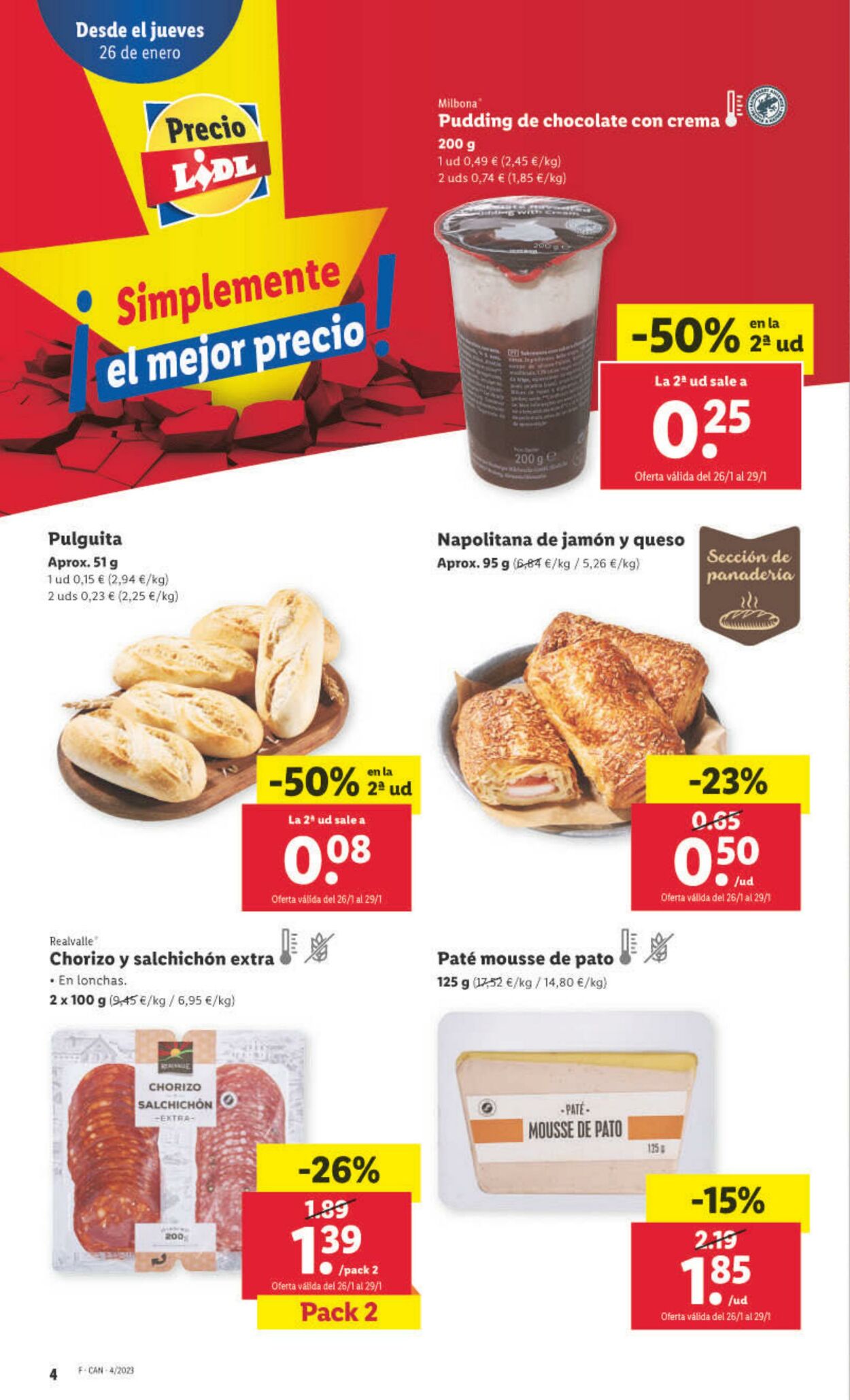 Folleto Lidl 26.01.2023 - 01.02.2023