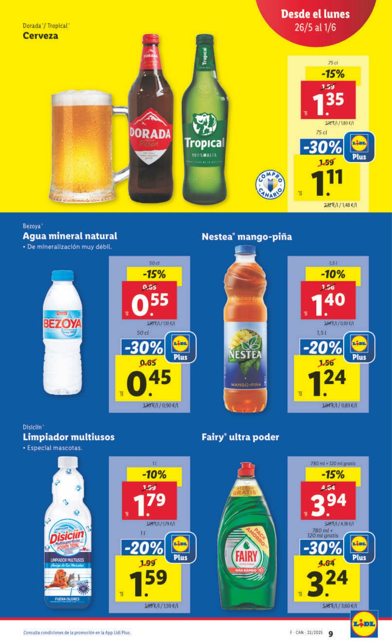 Folleto Lidl 26.05.2025 - 01.06.2025