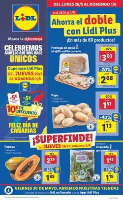 Folleto Lidl 26.05.2025 - 01.06.2025