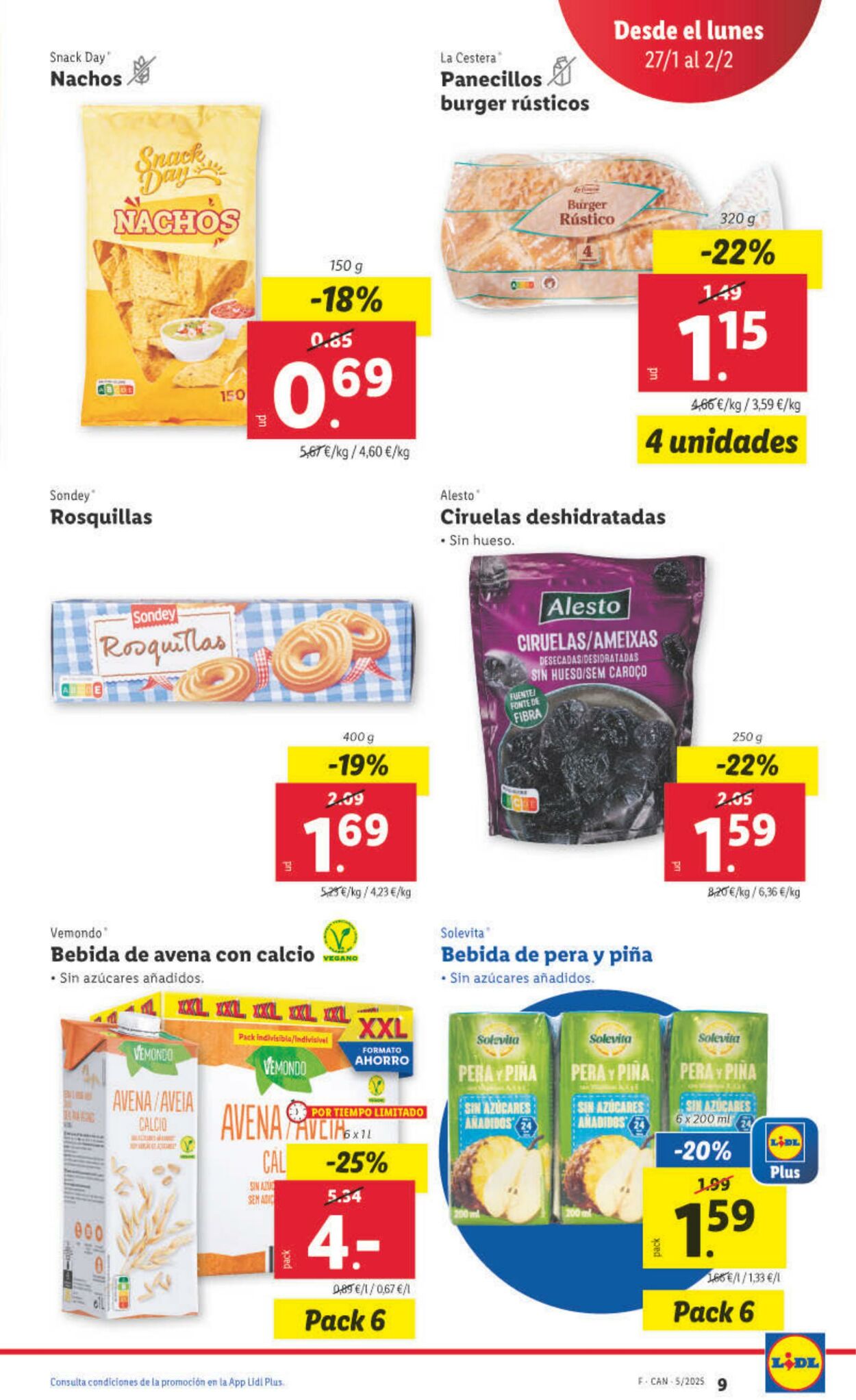 Folleto Lidl 27.01.2025 - 02.02.2025