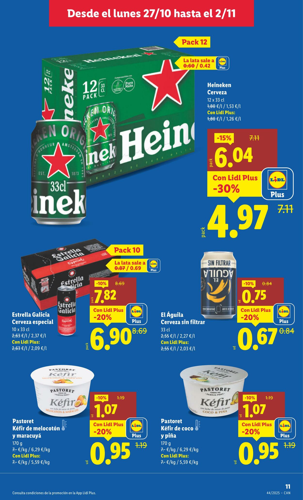 Folleto Lidl 27.10.2025 - 02.11.2025