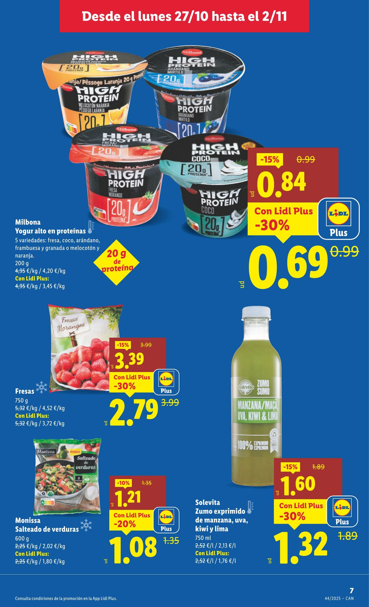 Folleto Lidl 27.10.2025 - 02.11.2025