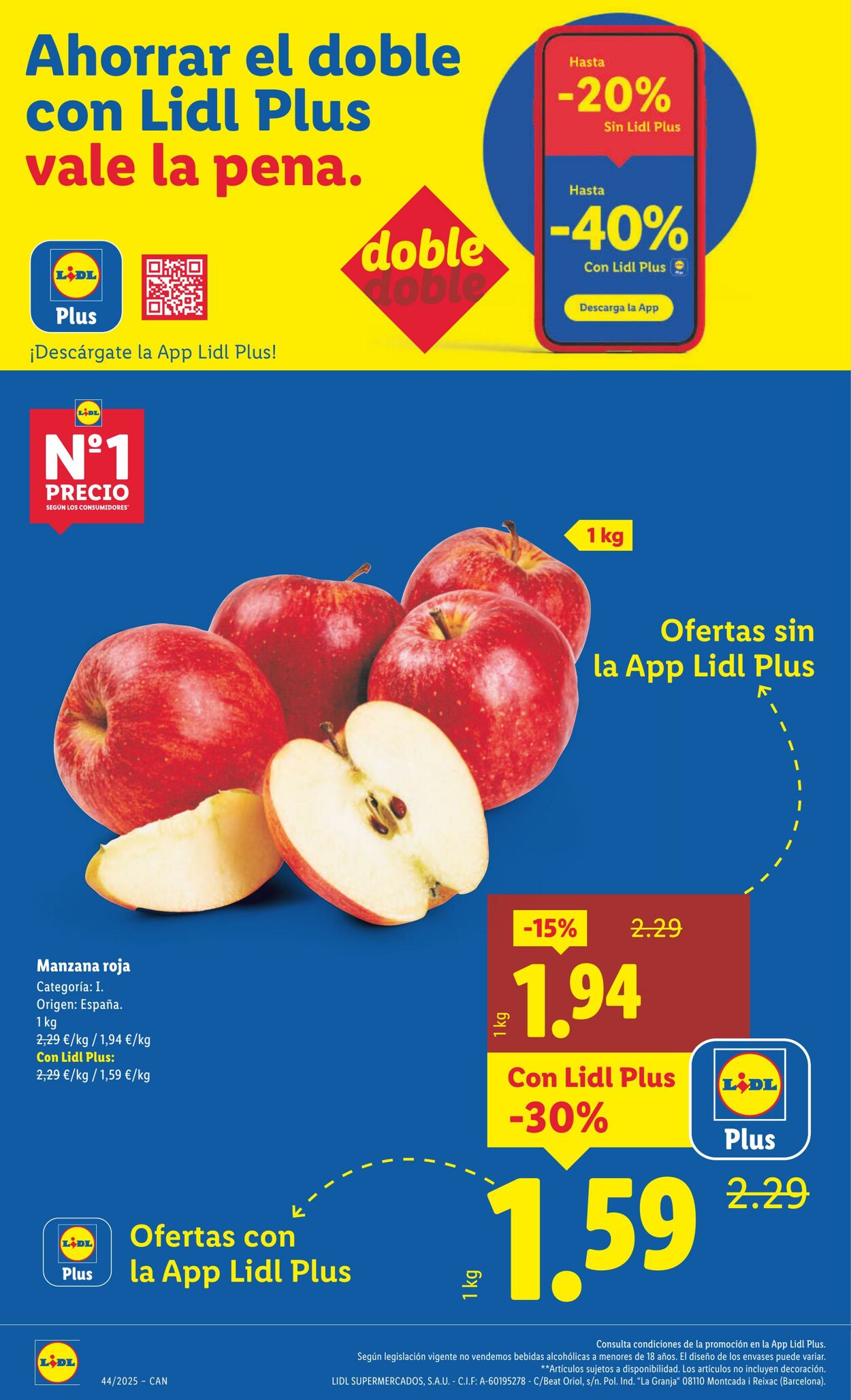 Folleto Lidl 27.10.2025 - 02.11.2025