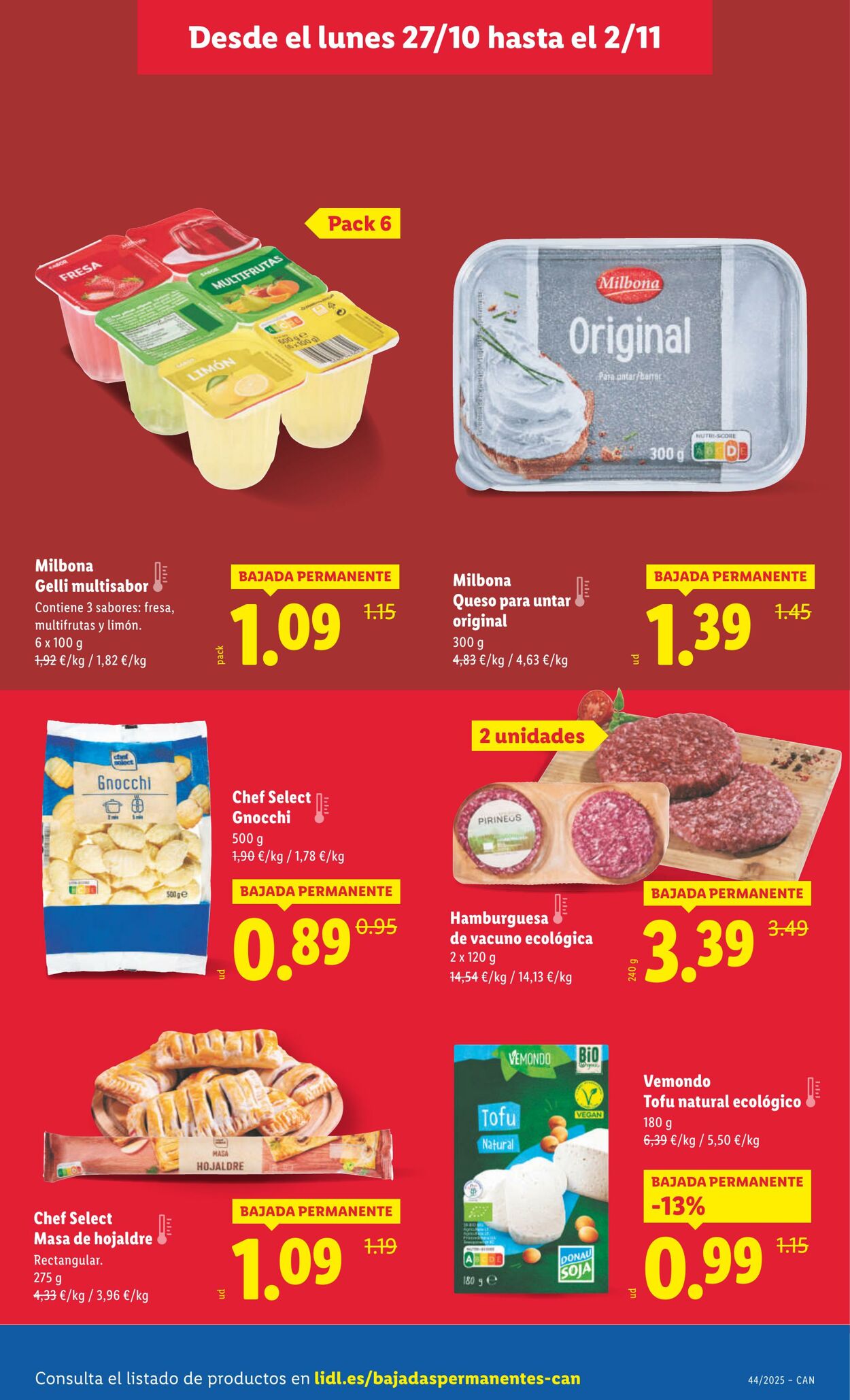 Folleto Lidl 27.10.2025 - 02.11.2025