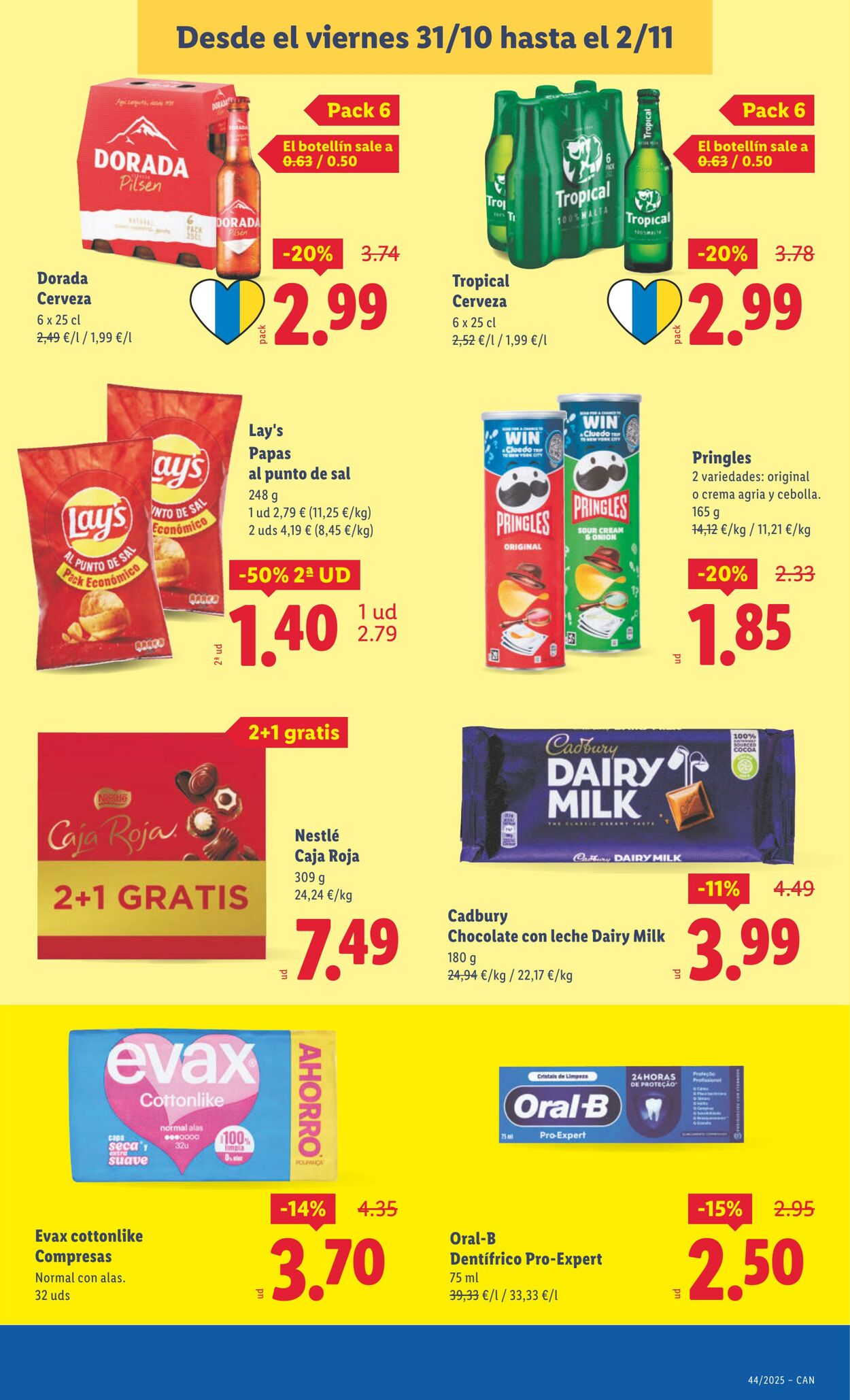 Folleto Lidl 27.10.2025 - 02.11.2025