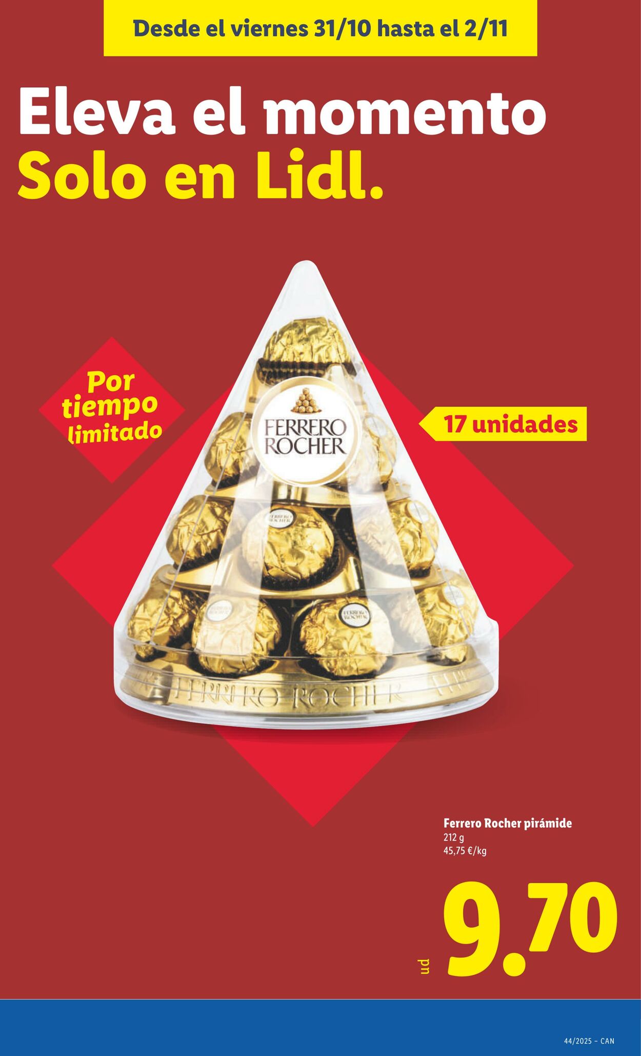 Folleto Lidl 27.10.2025 - 02.11.2025