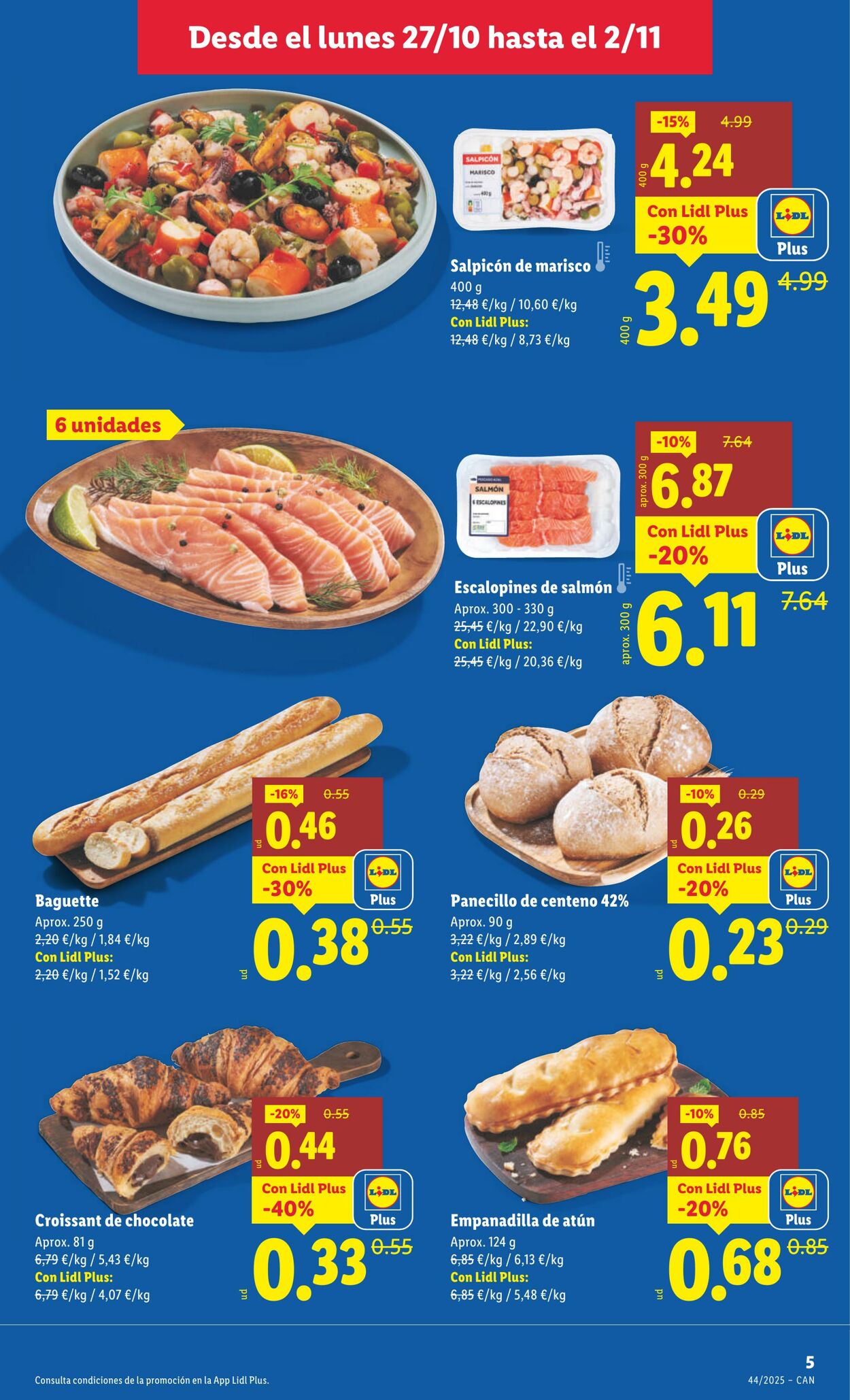 Folleto Lidl 27.10.2025 - 02.11.2025