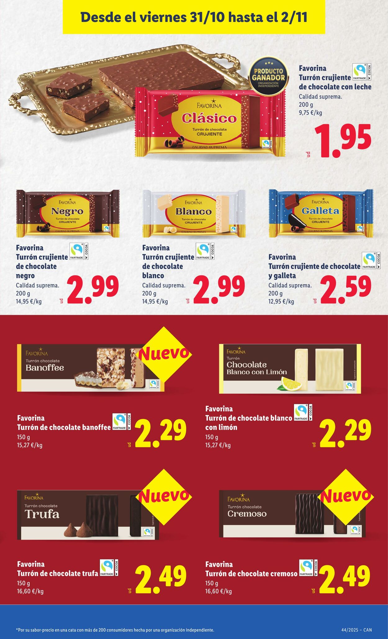 Folleto Lidl 27.10.2025 - 02.11.2025